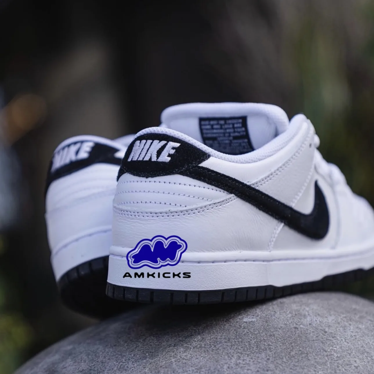 Nike SB Dunk Low "White Black"