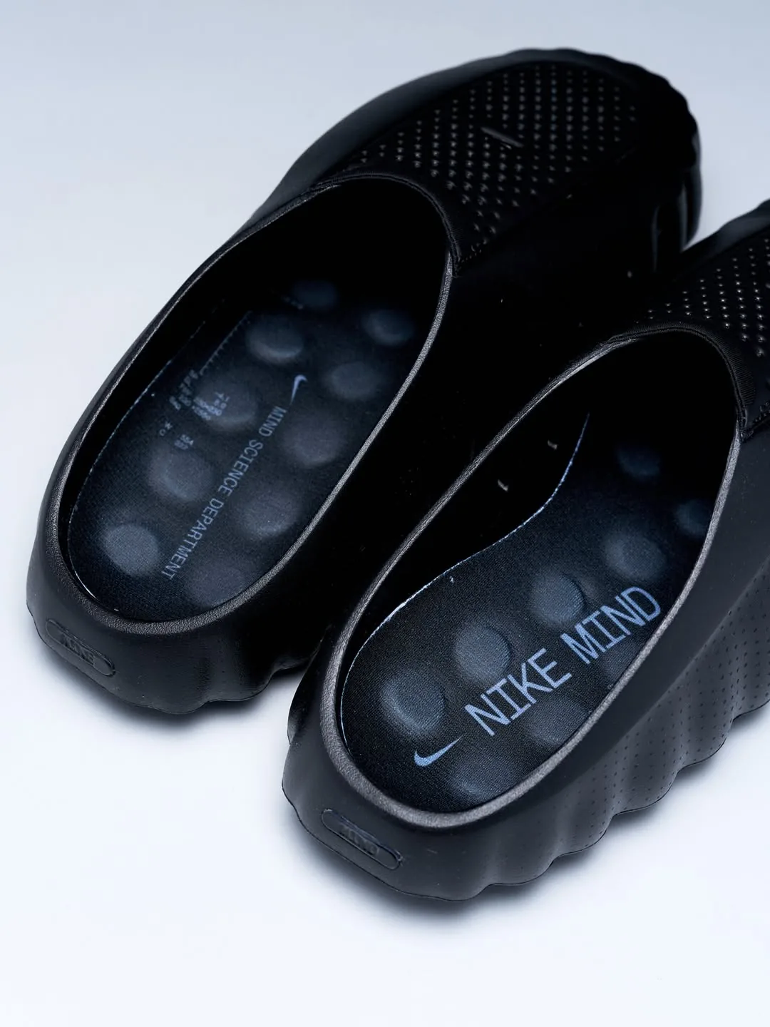 Nike Mind 001 Slide "Triple Black"