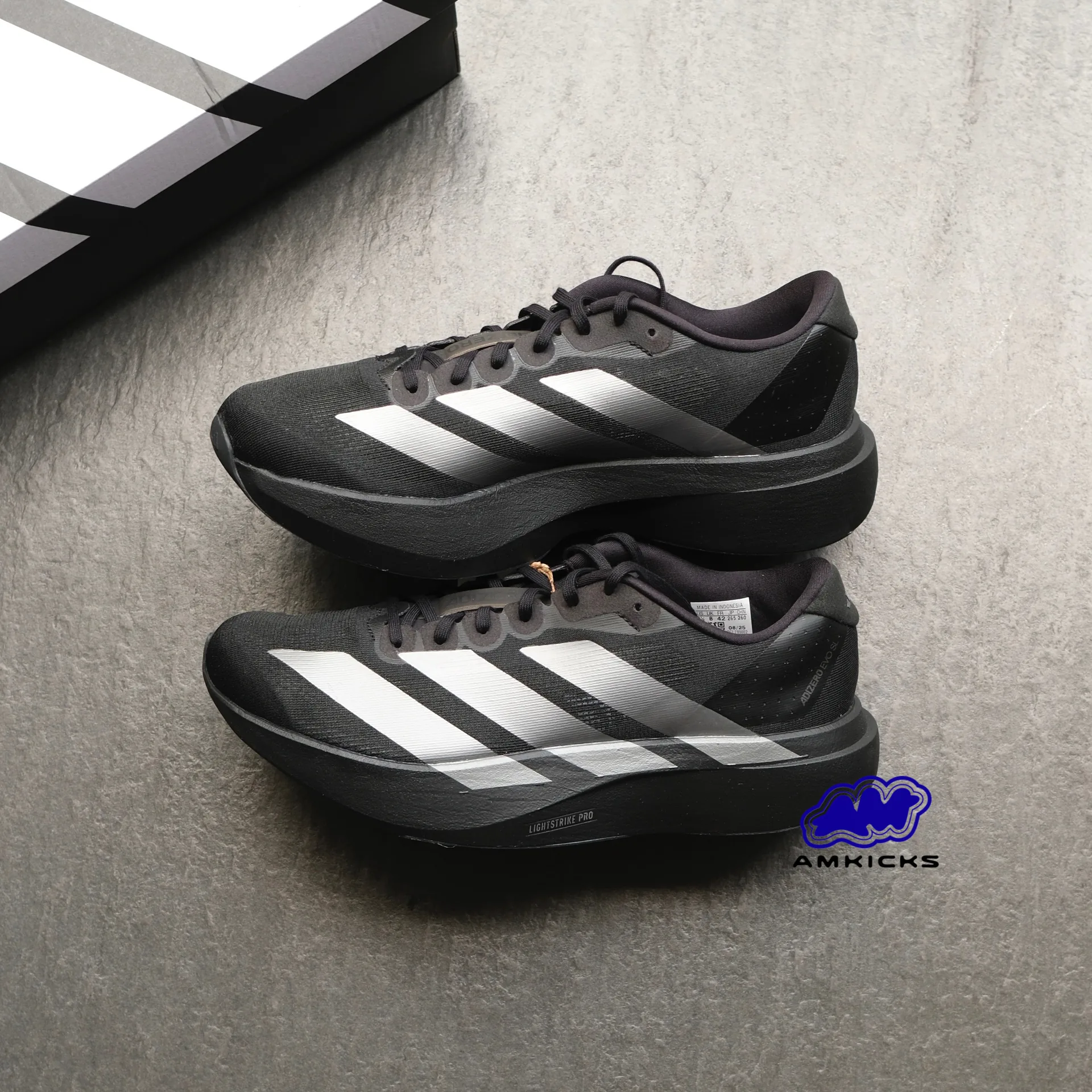 adidas Adizero Evo SL "Black Iron Metallic"