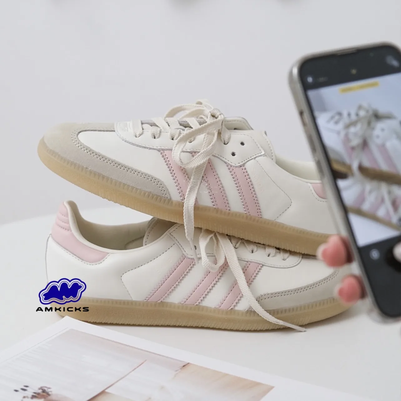 adidas Samba OG "Off White Sandy Pink"