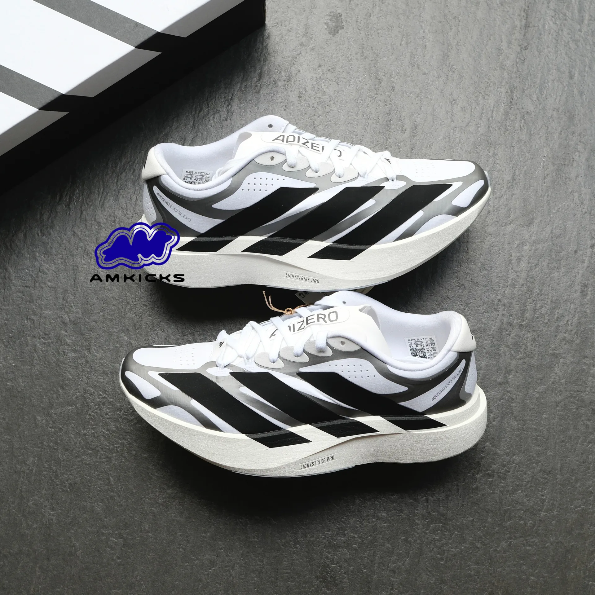 adidas Adizero EVO SL EXO "White Black Silver"