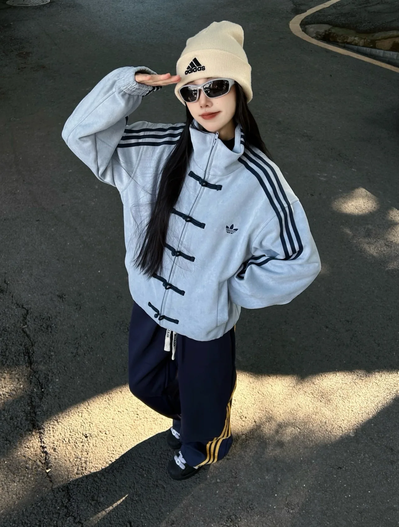 CTT Chinese Track Top 3.1 Gender Neutral Jacket "Ash Grey" - KT3846-US