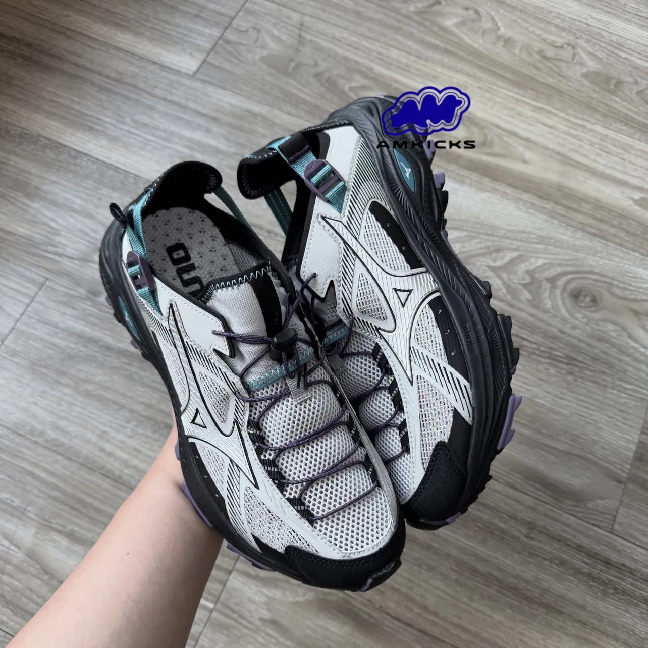 Mizuno Racer Trail SE V2 "Grey Black"
