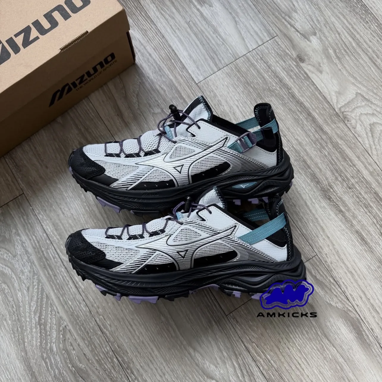 Mizuno Racer Trail SE V2 "Grey Black"