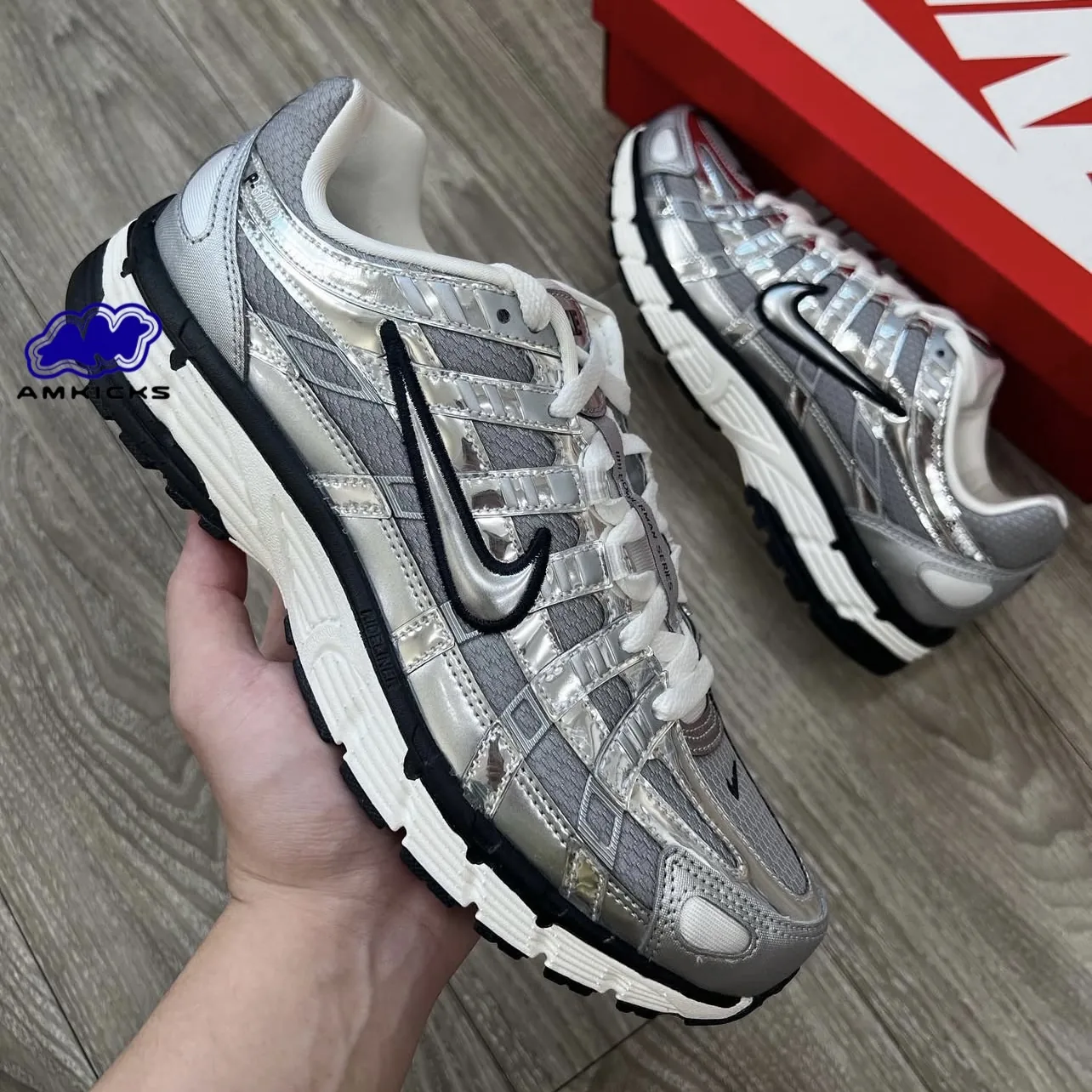 Nike P-6000 "Metallic Silver"