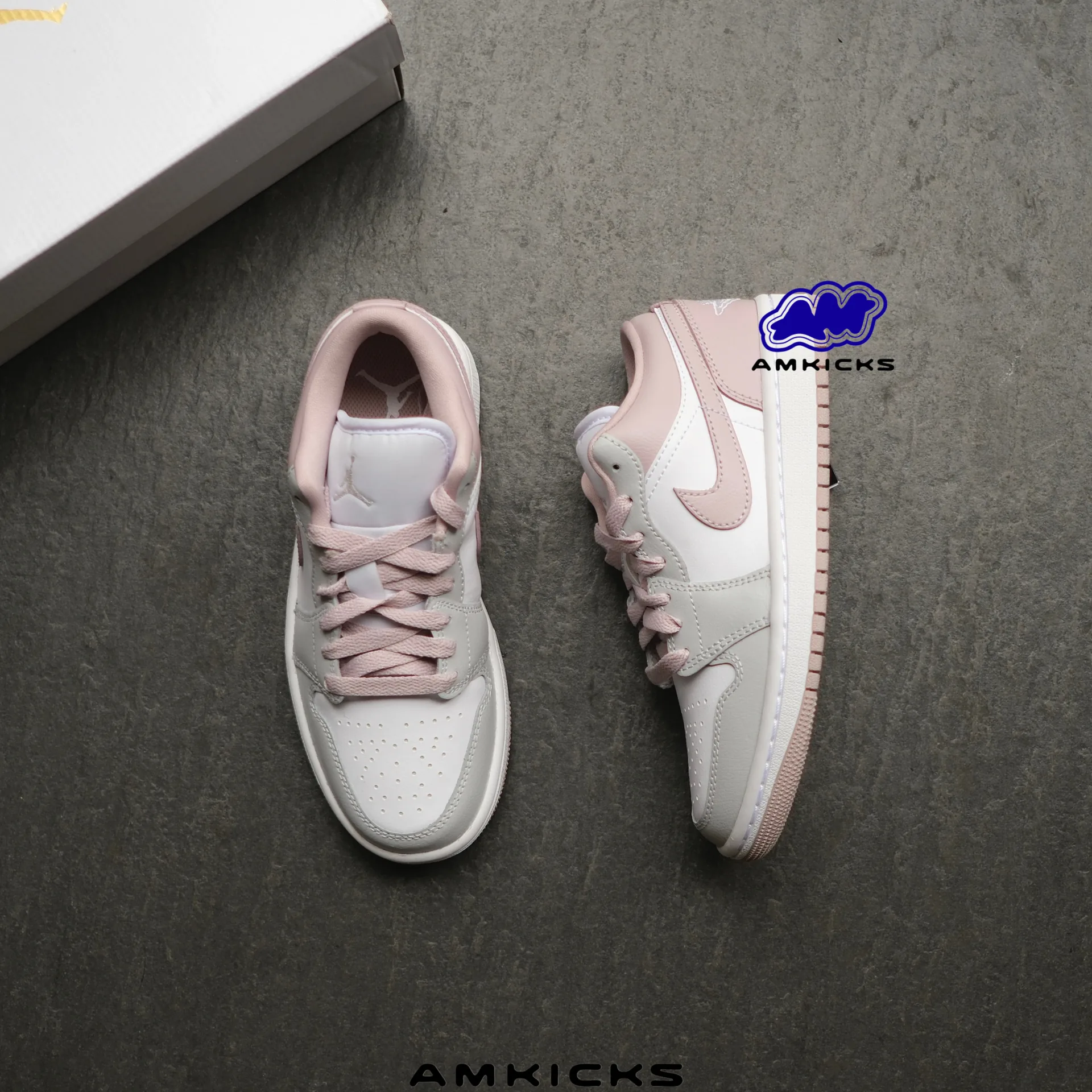 Jordan 1 Low "Particle Rose”