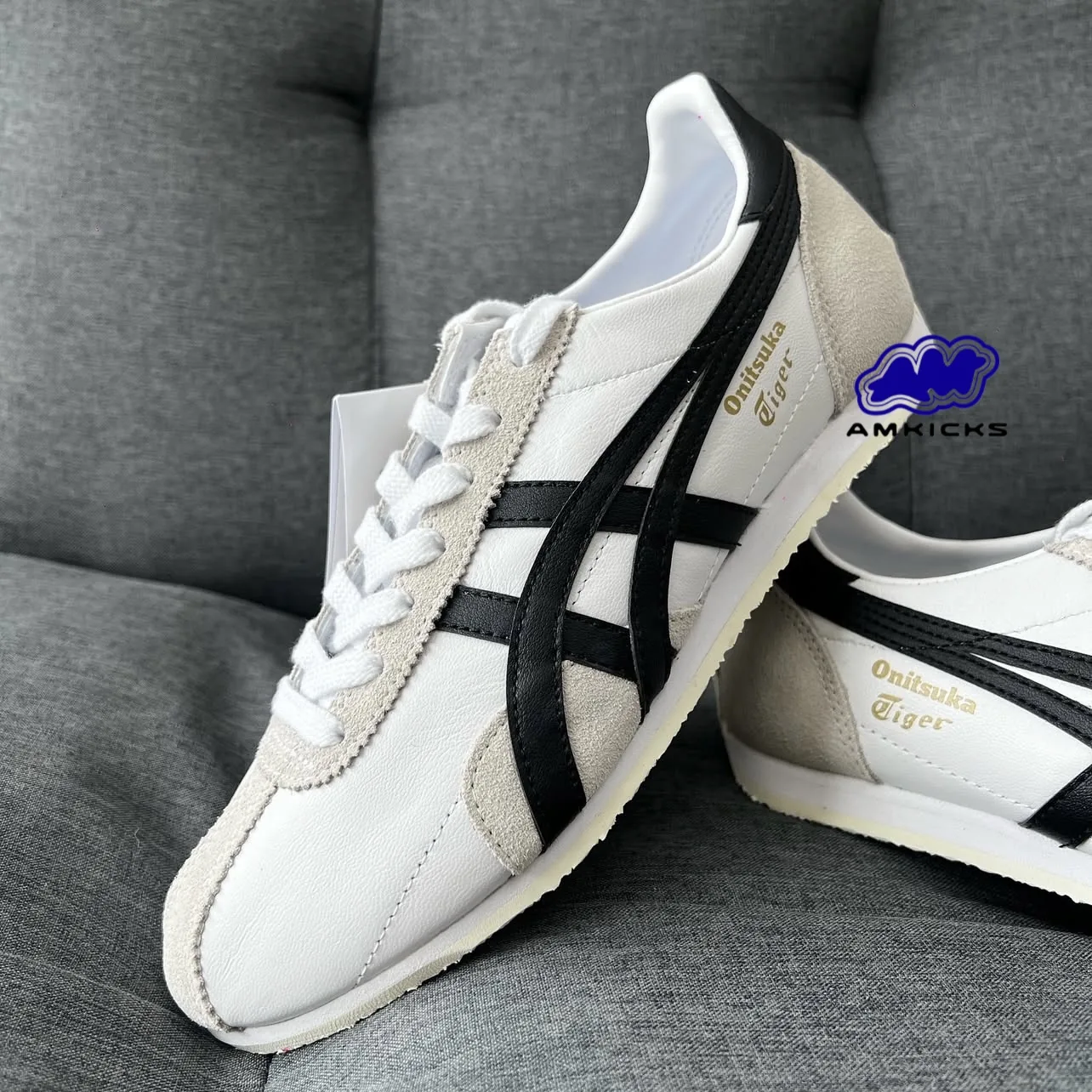 Onitsuka Tiger Mexico Runspark "White Black"