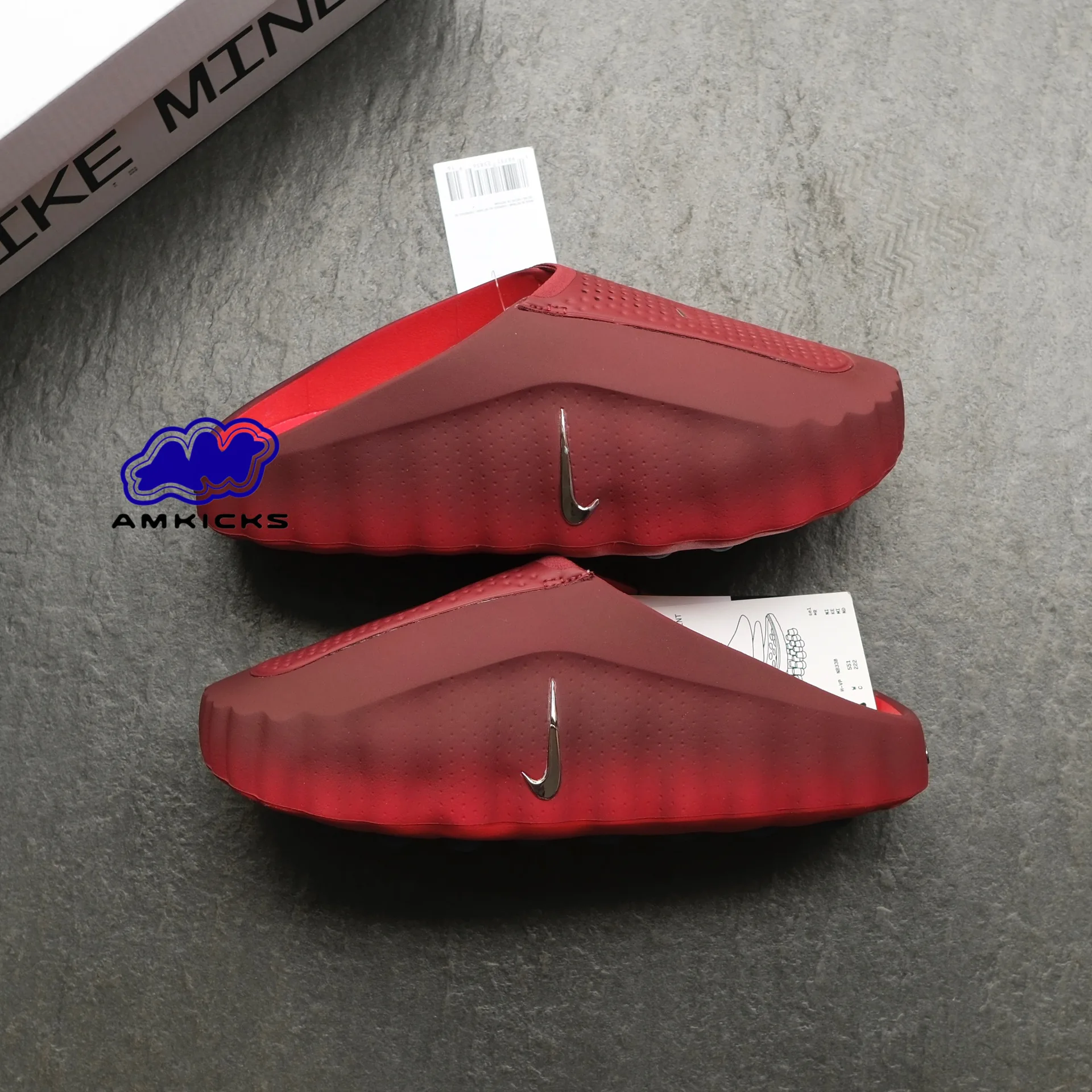 Nike Mind 001 Slide "Team Red University Red"
