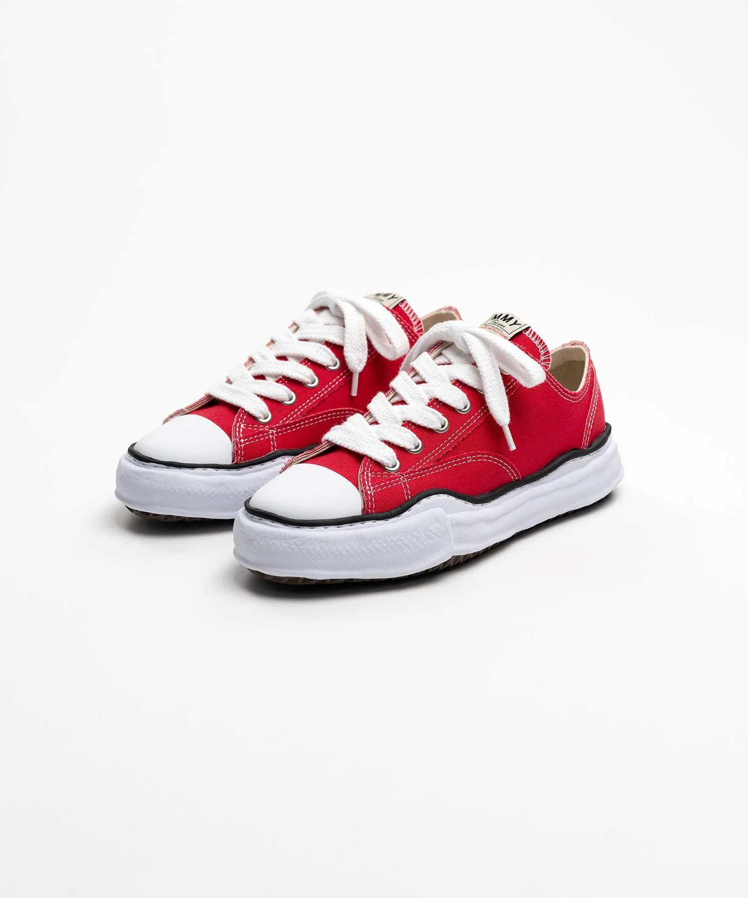 Maison Mihara Yasuhiro Peterson OG Sole Canvas Low "Red"