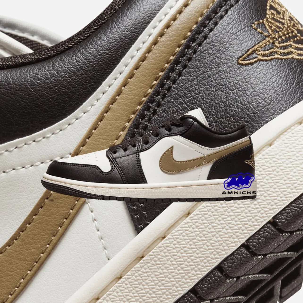 Jordan 1 Low "Shadow Brown"