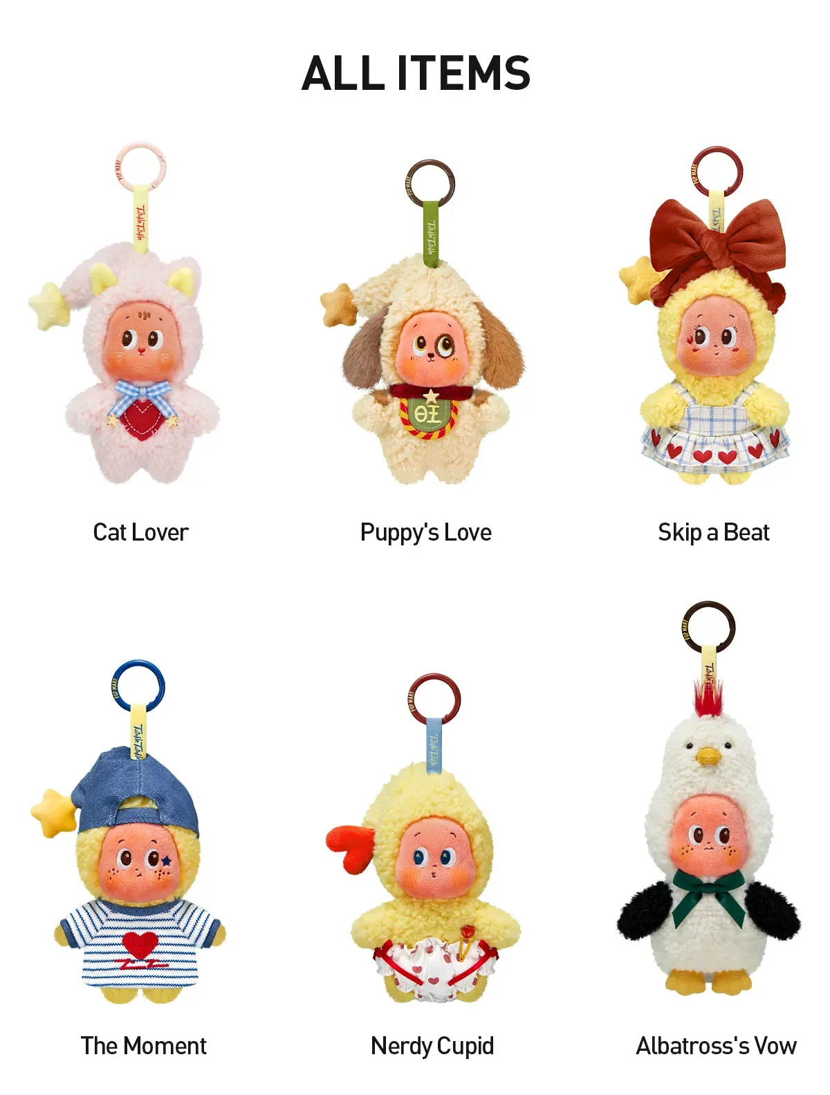 Twinkle Twinkle Crush On You Series-Plush Pendant Blind Box