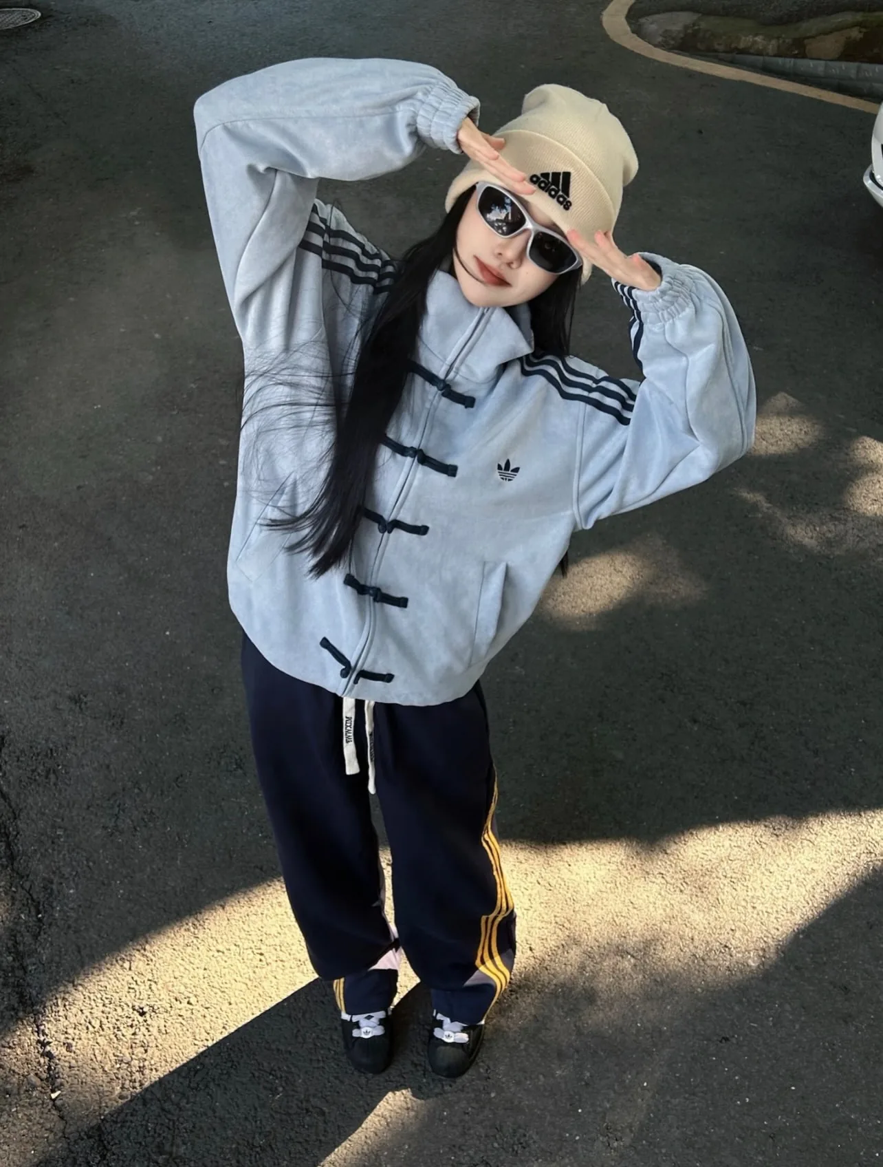 CTT Chinese Track Top 3.1 Gender Neutral Jacket "Ash Grey" - KT3846-US