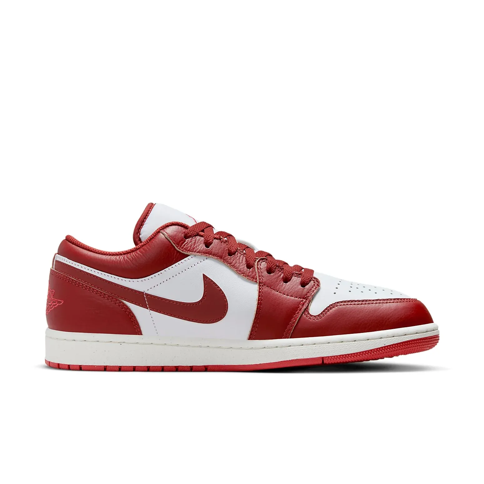 Jordan 1 Low "White Dune Red"