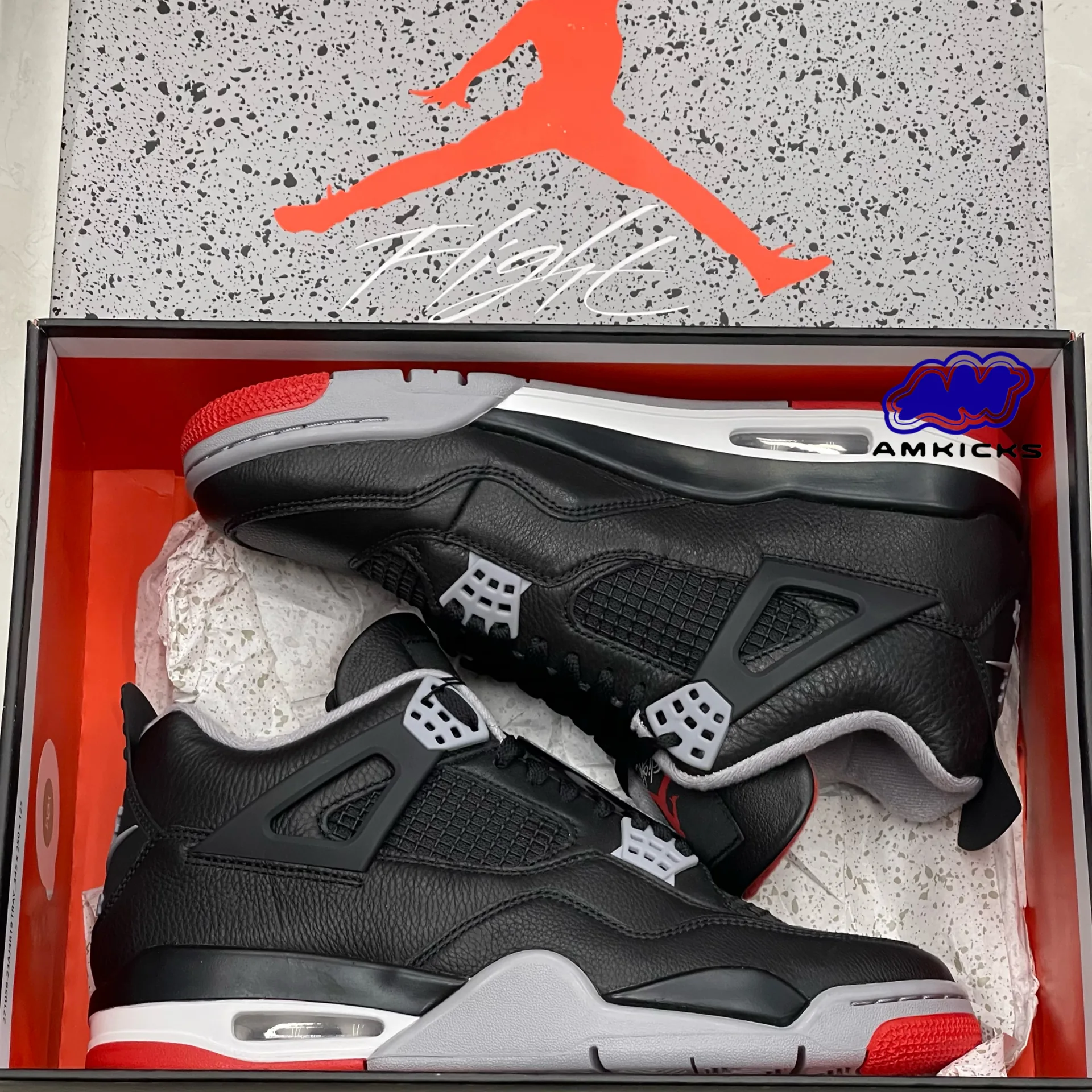 Jordan 4 Retro "Bred Reimagined"