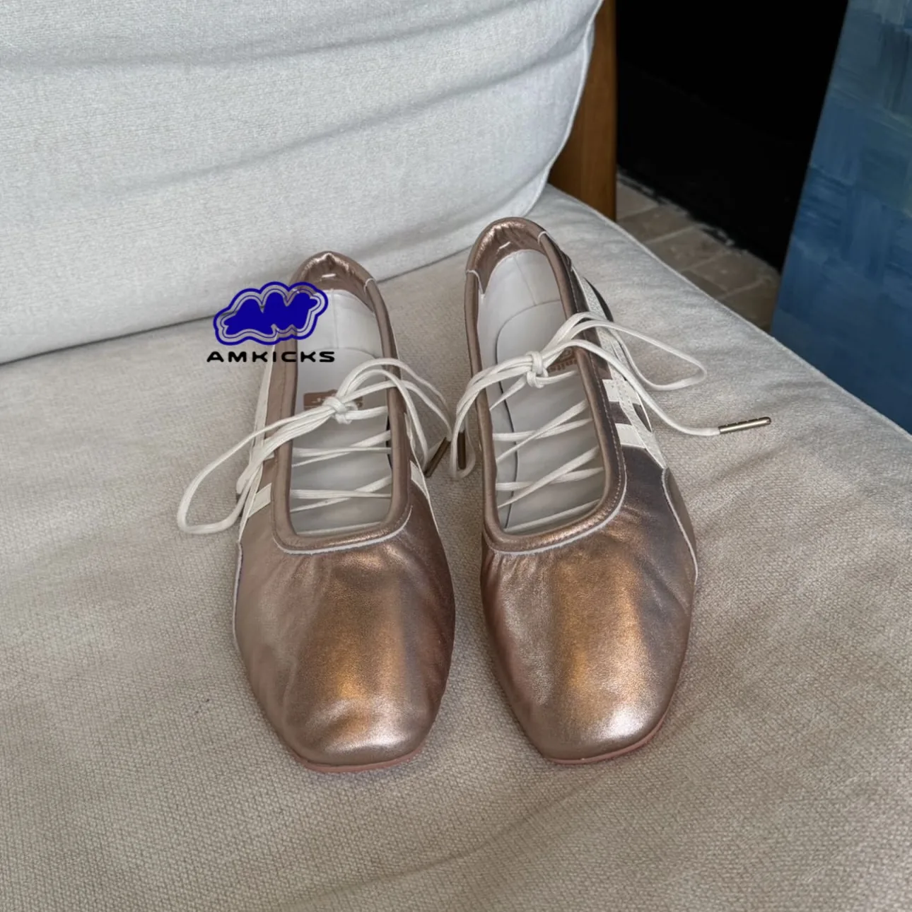 Onitsuka Tiger Gymnarina "Rose Gold Cream"