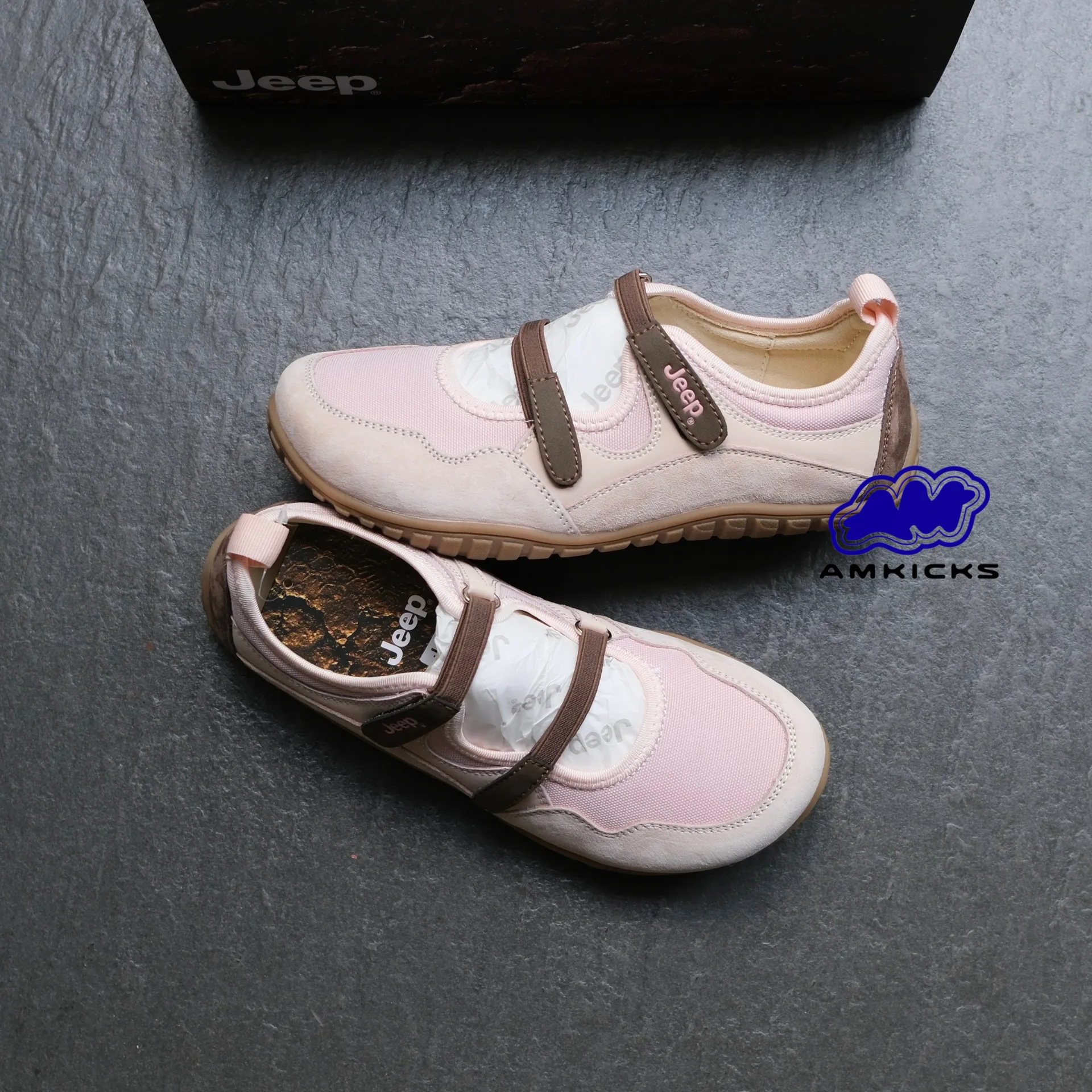 Jeep Mary Jane Sandals – Pink