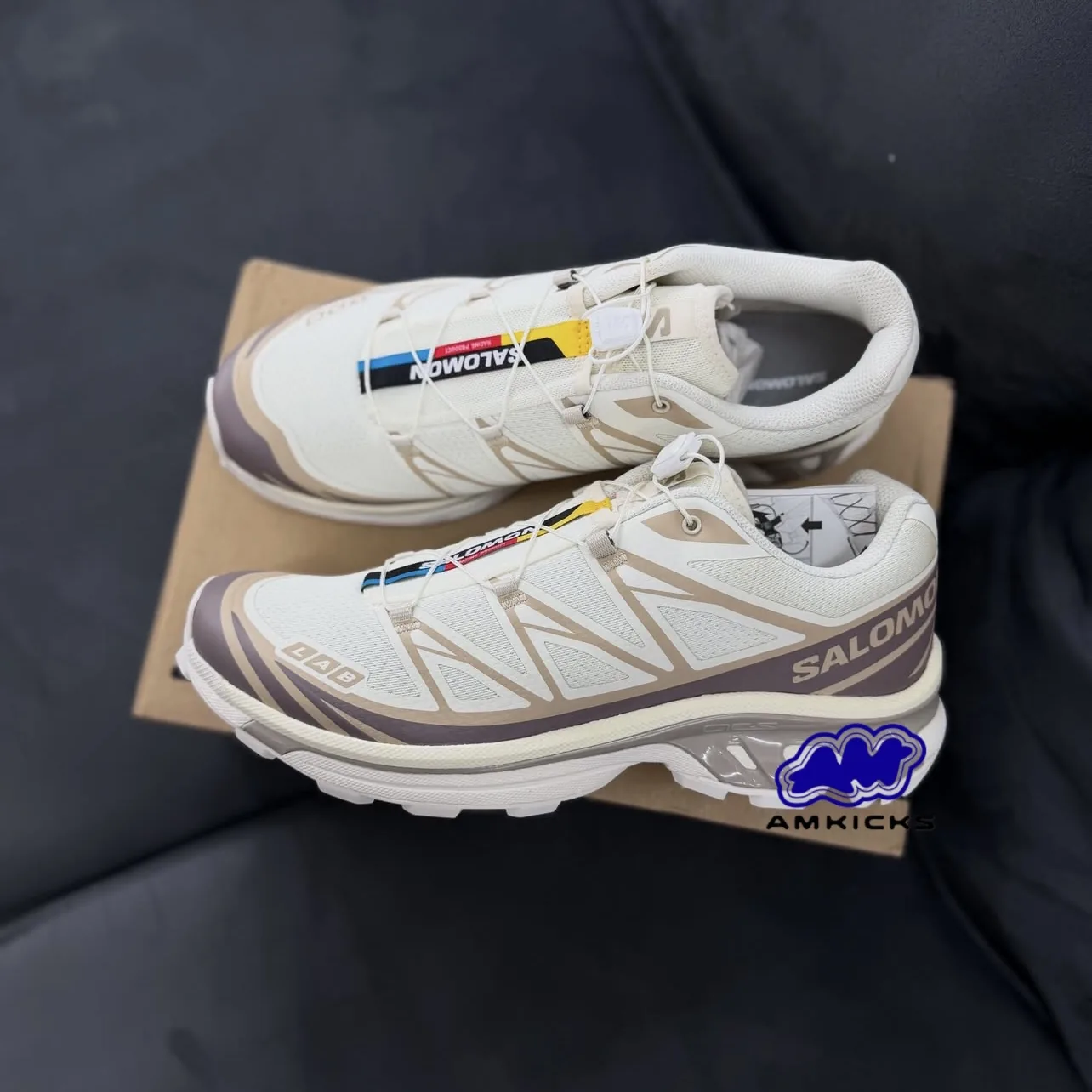 Salomon XT-6 "Vanilla Ice Iron Etherea"