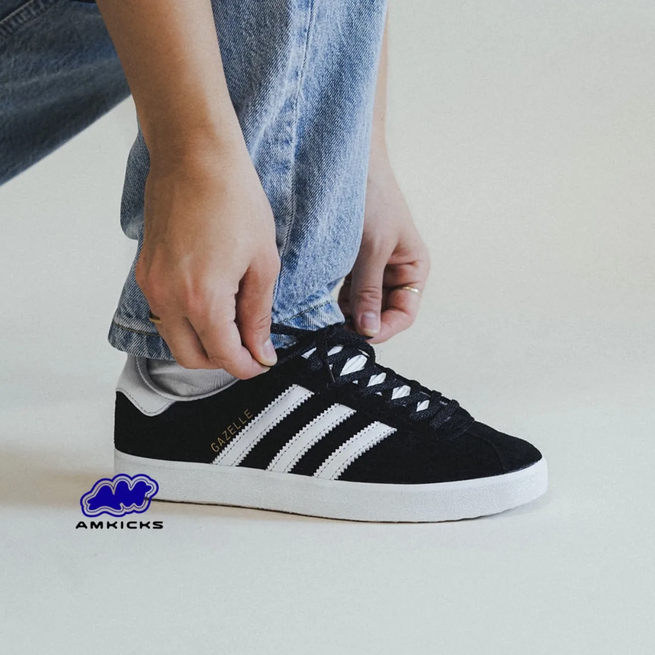adidas Gazelle 85 "Core Black Footwear White"