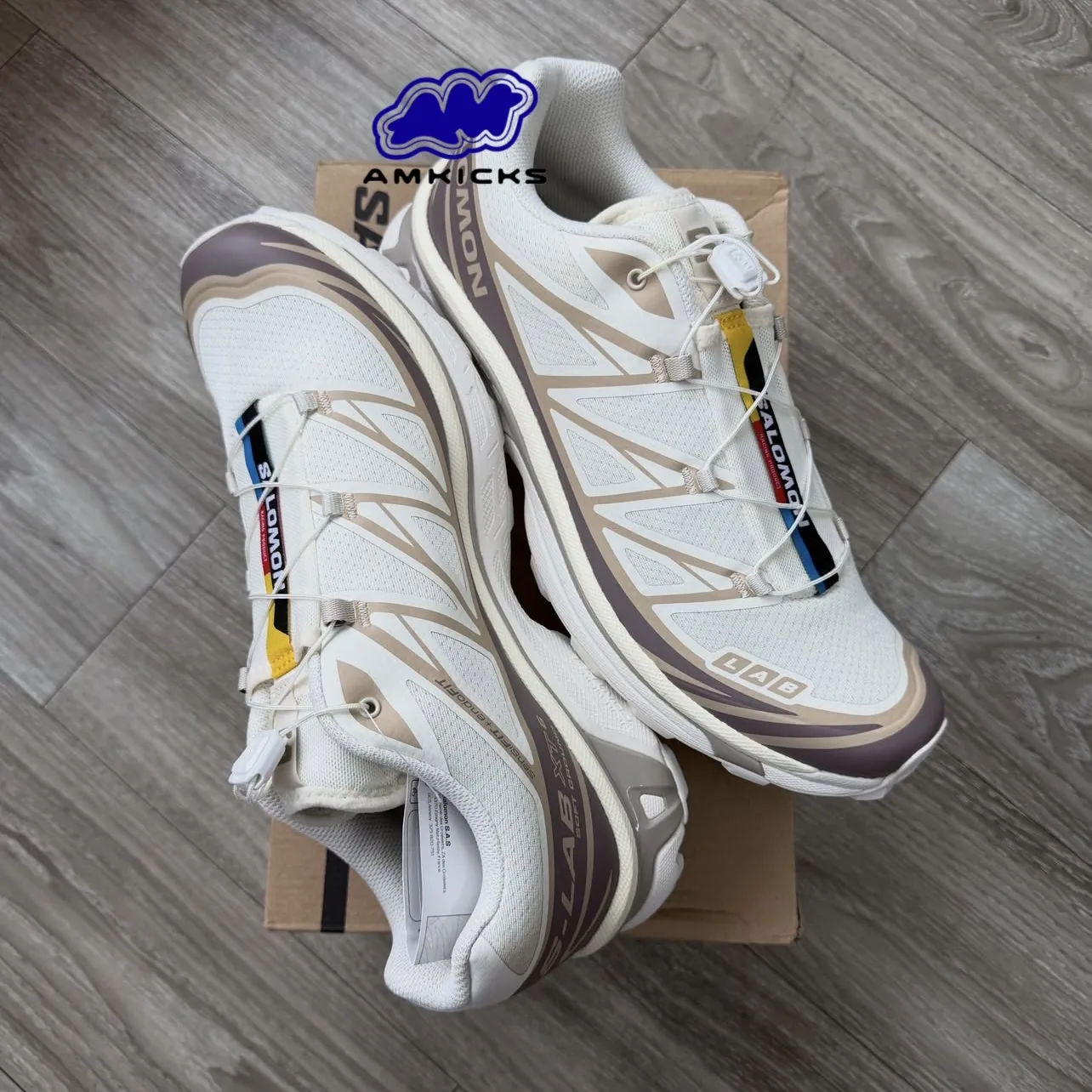 Salomon XT-6 "Vanilla Ice Iron Etherea"