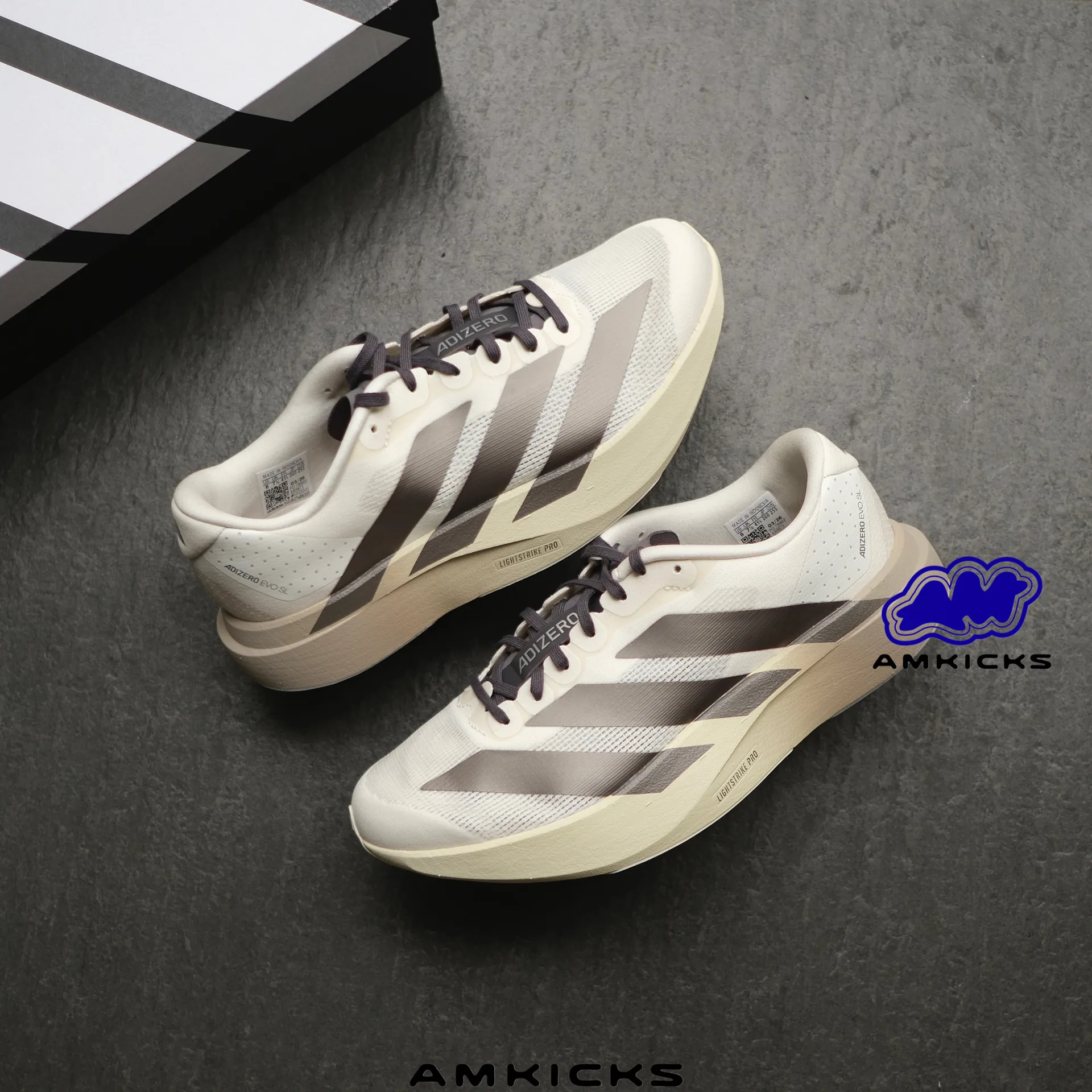 adidas Adizero Evo SL "Off White Aurora Comet"