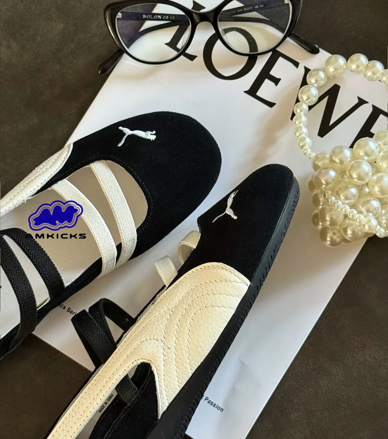 Puma Speedcat Ballet "Black White"