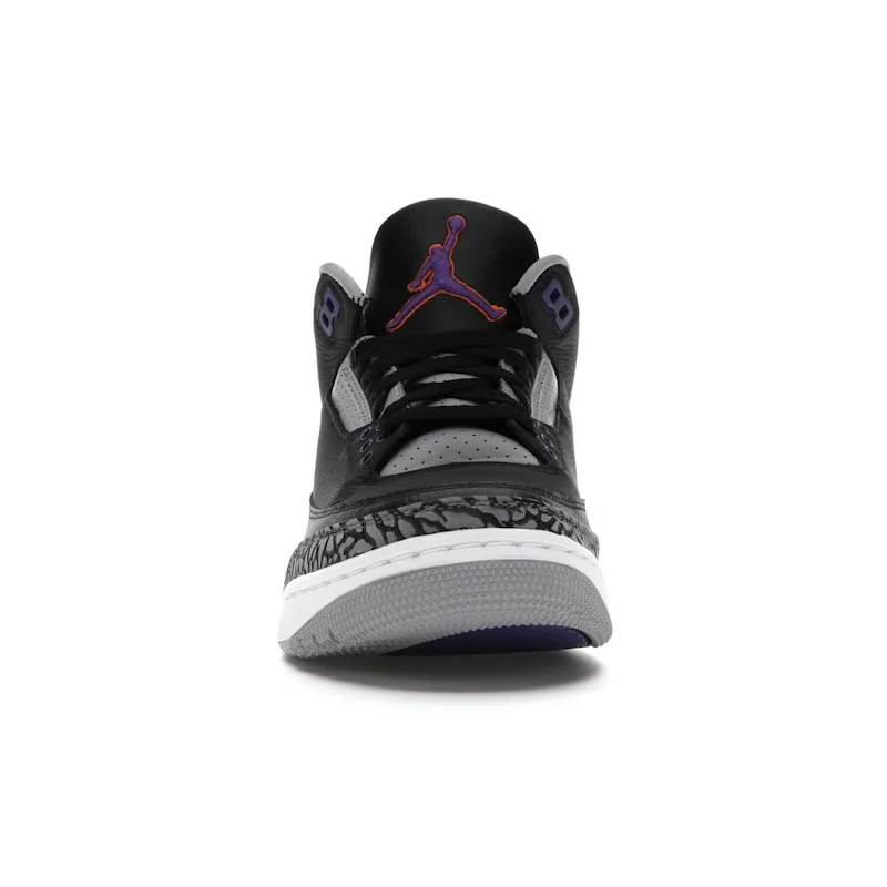 Jordan 3 Retro "Black Court Purple"