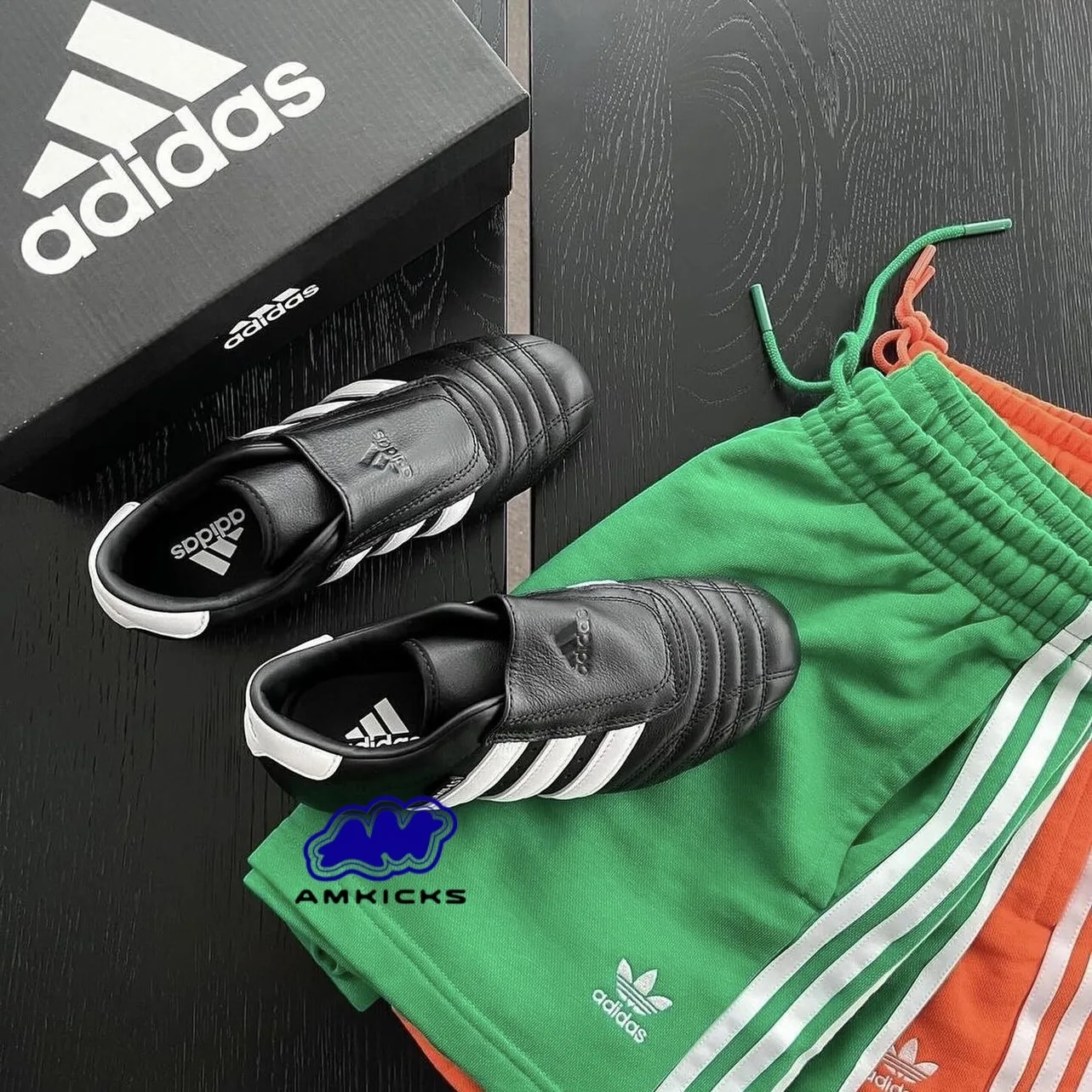 adidas Taekwondo "Core Black Cloud White Gum"