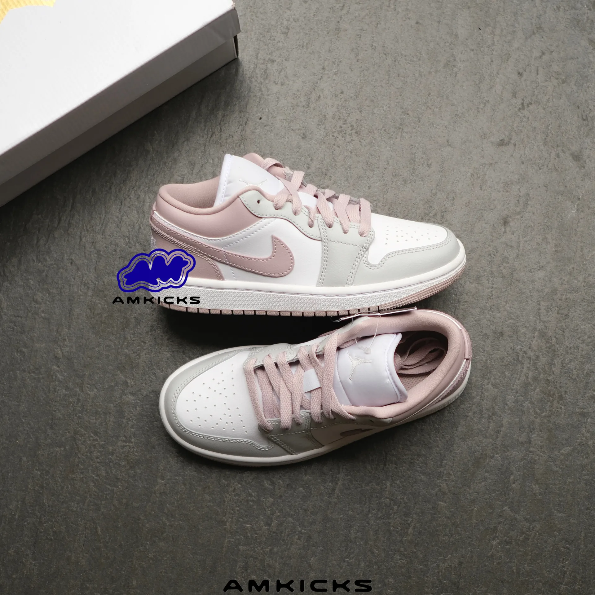 Jordan 1 Low "Particle Rose”