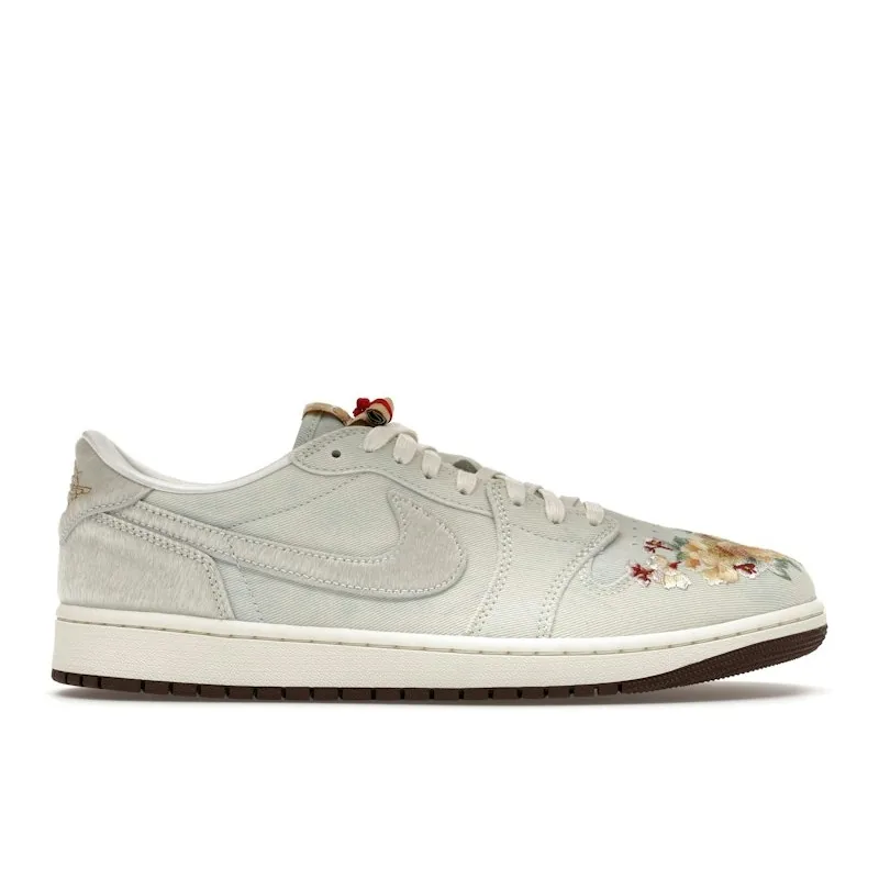 Jordan 1 Retro Low OG "Football Grey Sail Light Chocolate"