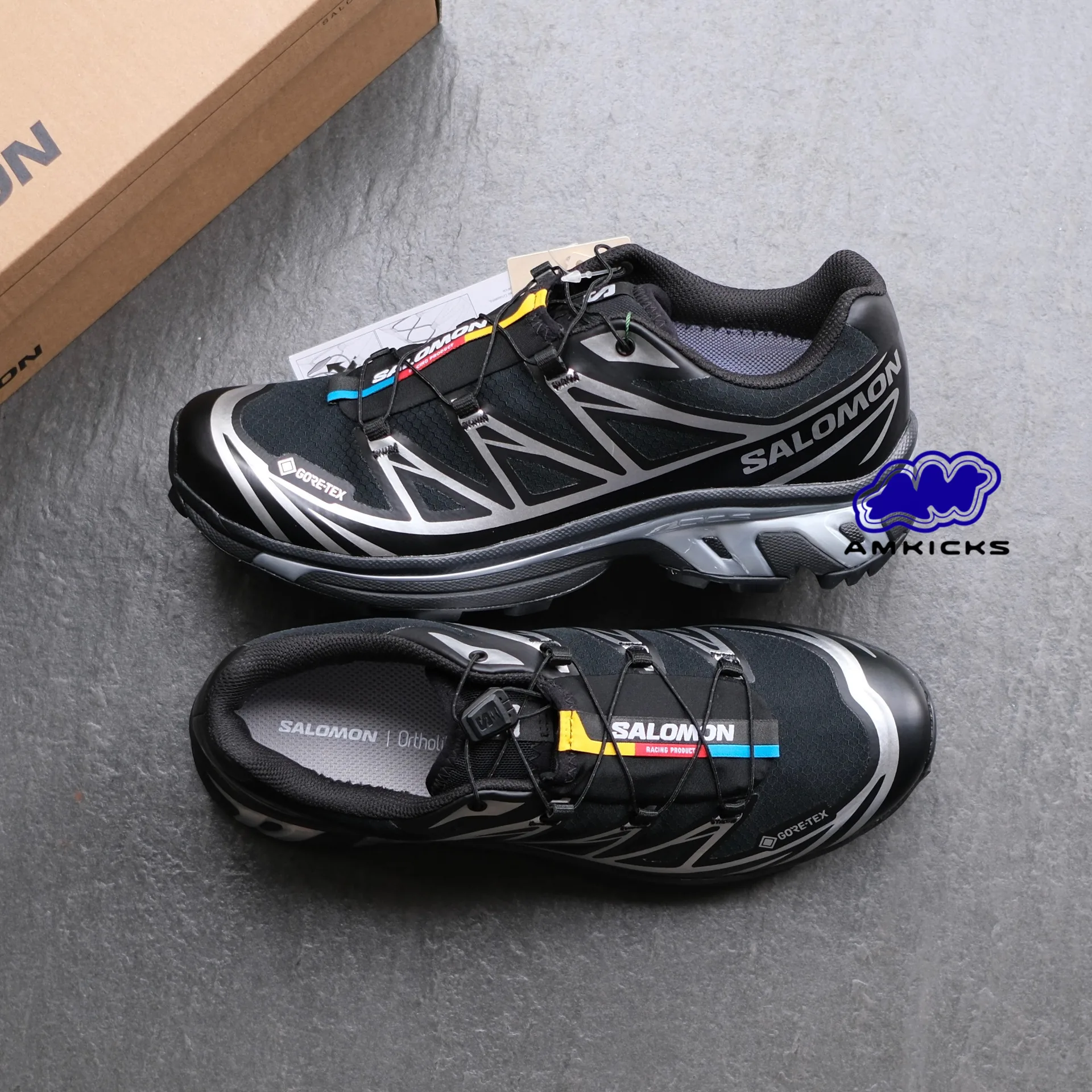Salomon XT-6 Gore-Tex "Black Silver"