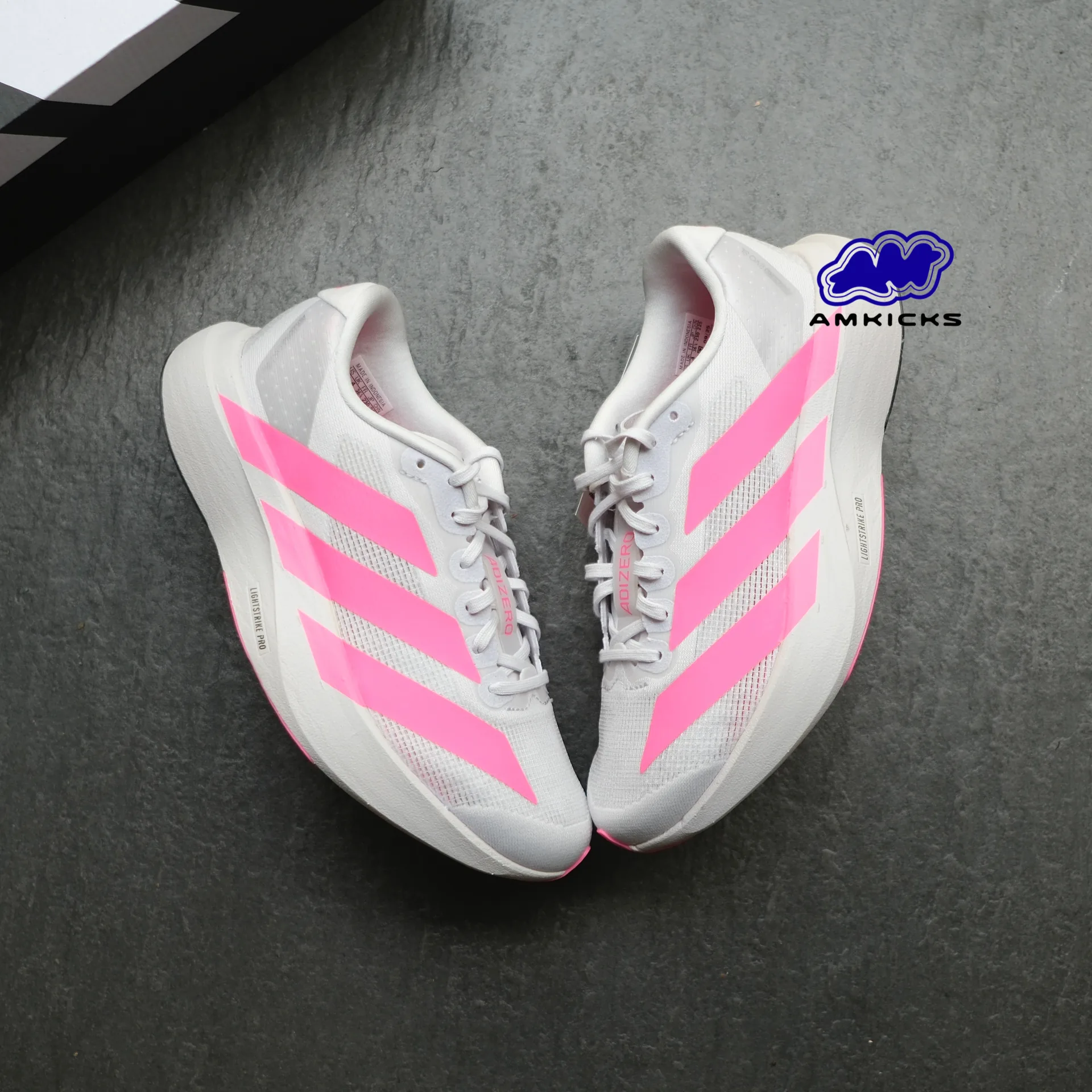 adidas Adizero Evo SL "Dash Grey Lucid Pink"