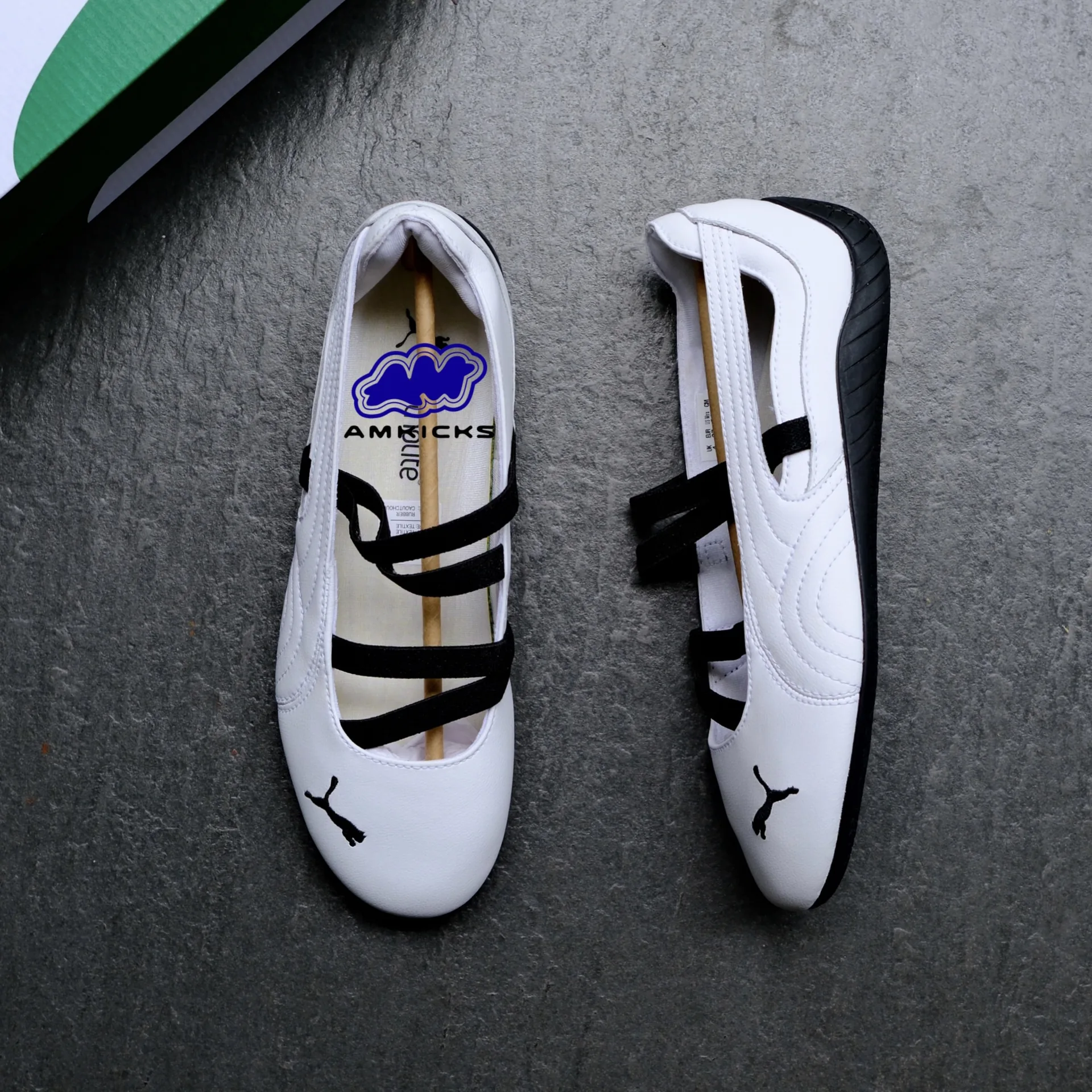 Puma Speedcat Ballet "White Black"