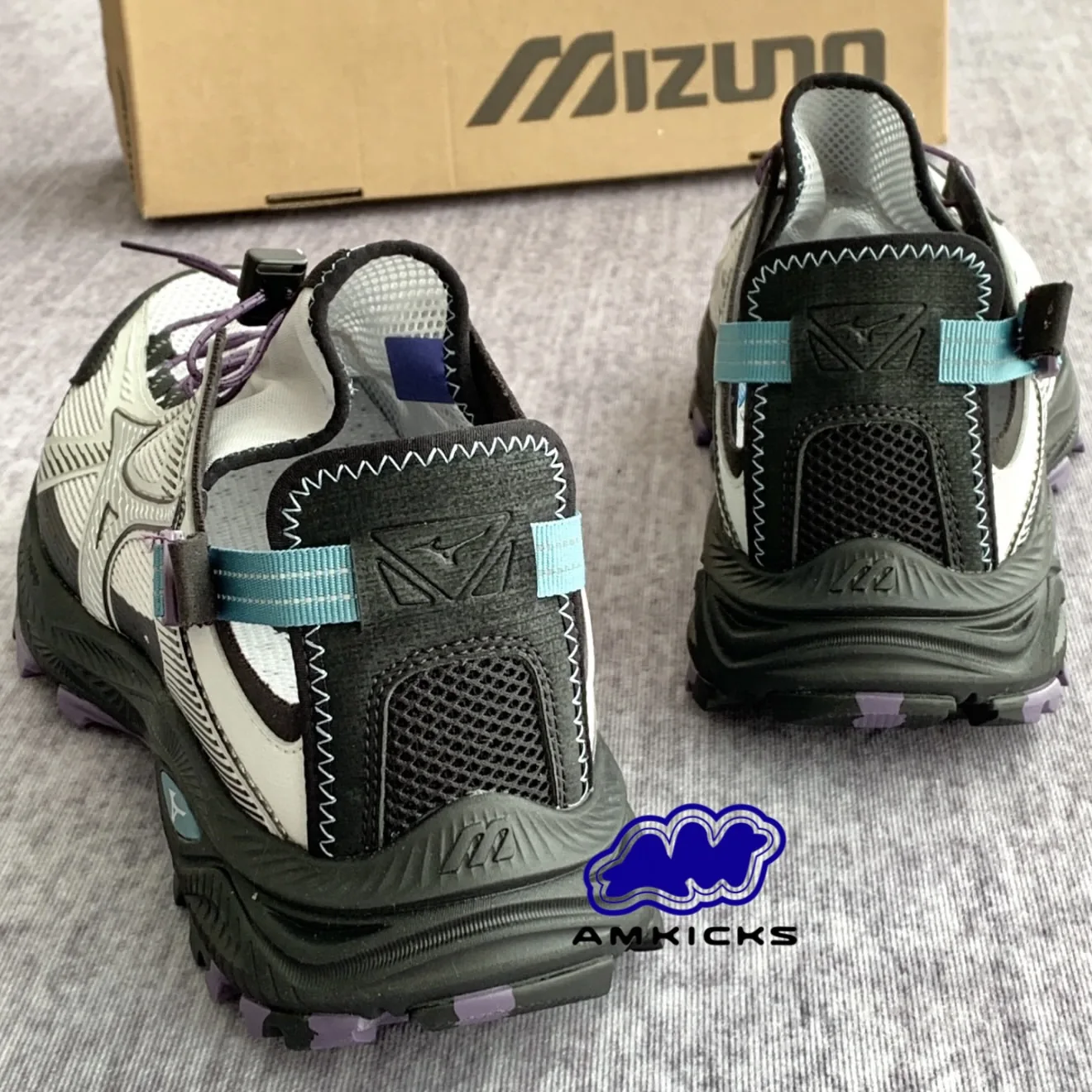 Mizuno Racer Trail SE V2 "Grey Black Teal Purple"