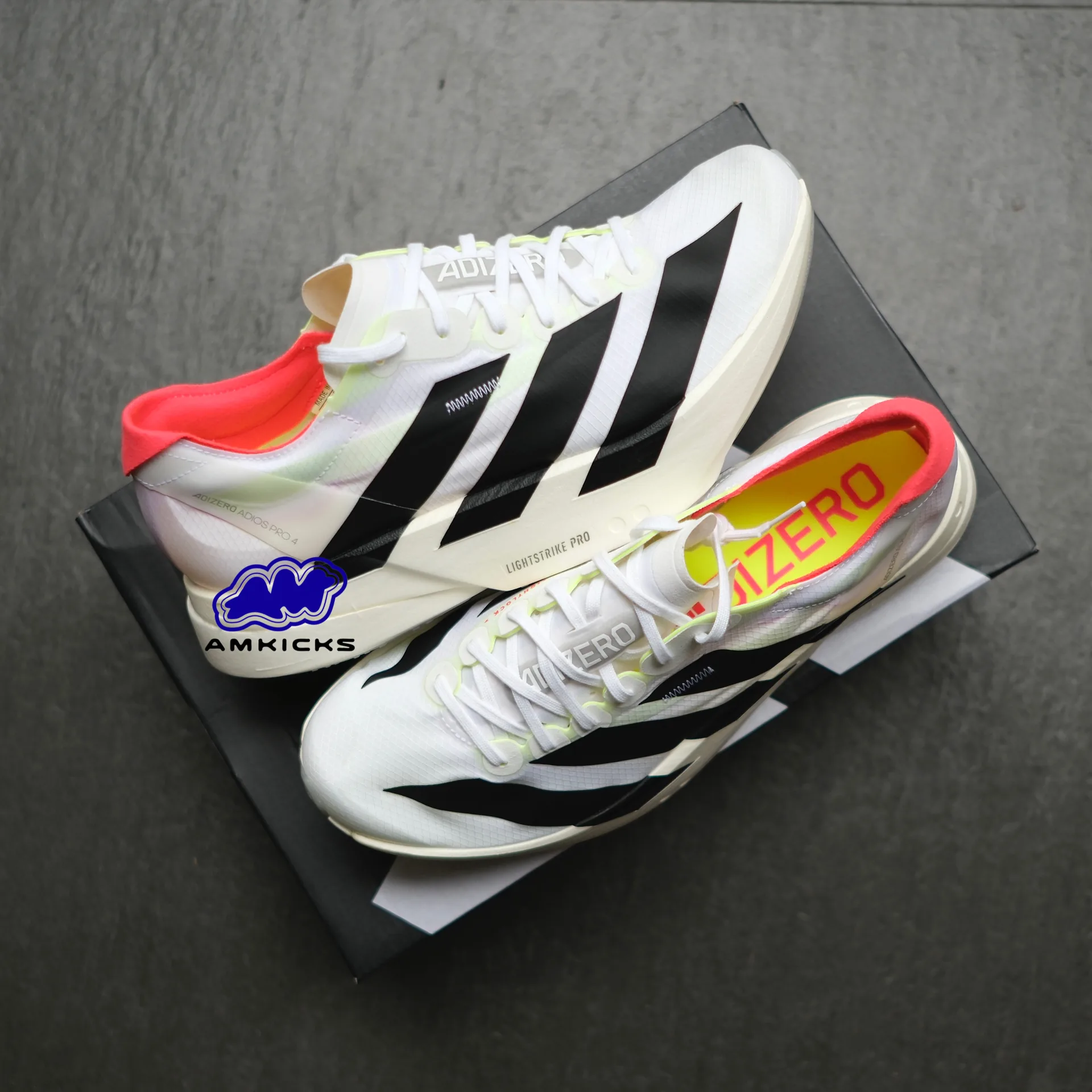 adidas Adizero Adios Pro 4 "White Black Red"