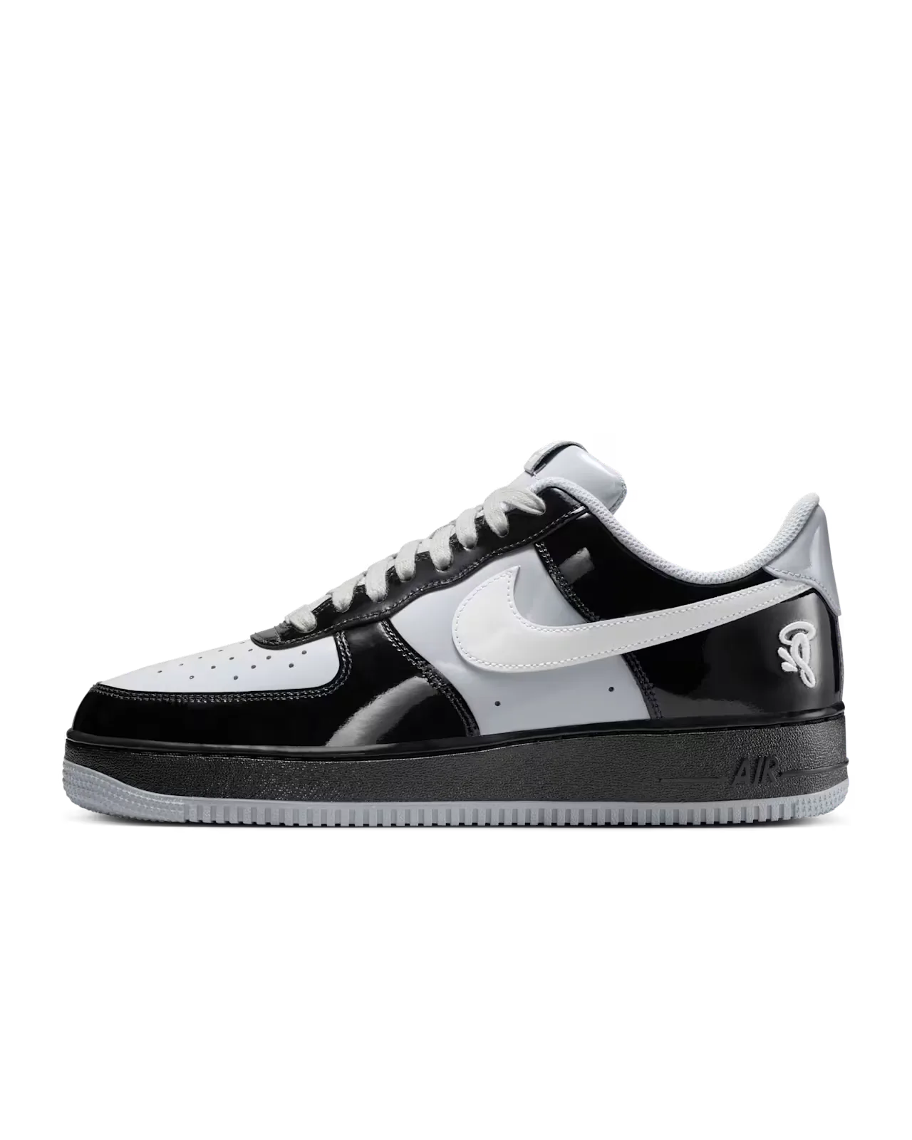 Nike Air Force 1 Low "Syna Central Cee Black White Smoke Grey"