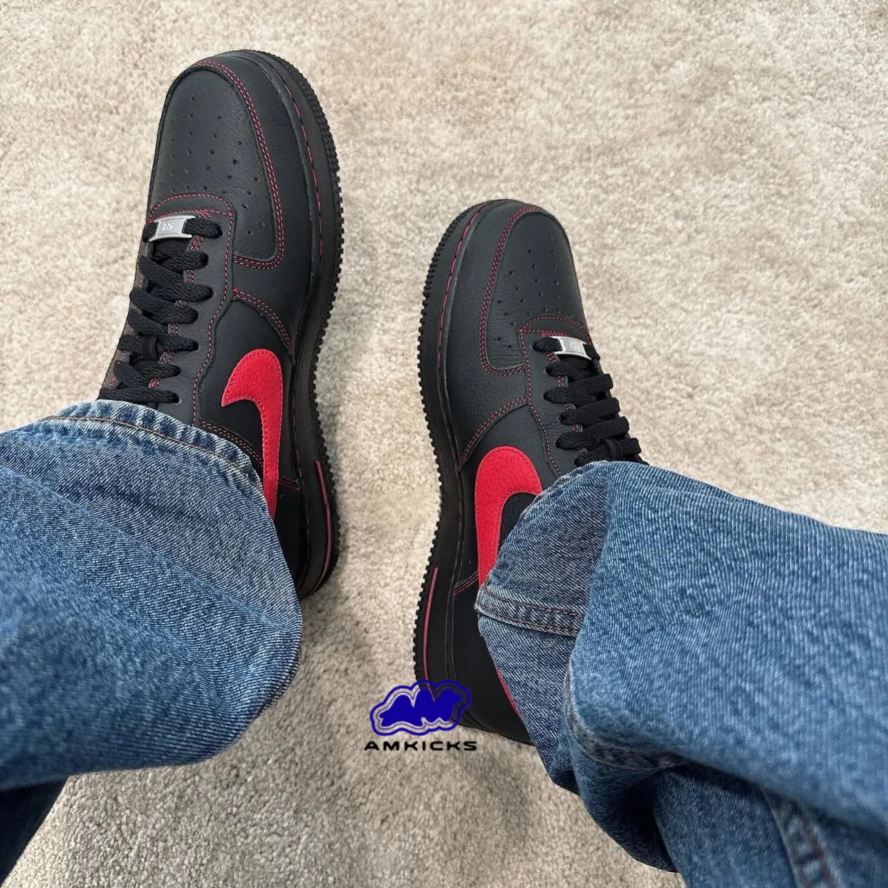 Nike Air Force 1 Low '07 LV8 "Bred"
