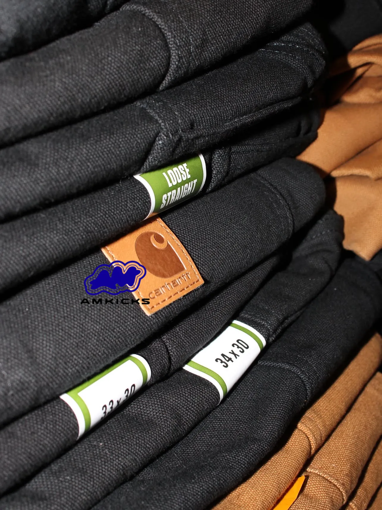 Carhartt Double Knee "Dark Brown" Pants B136 DKB