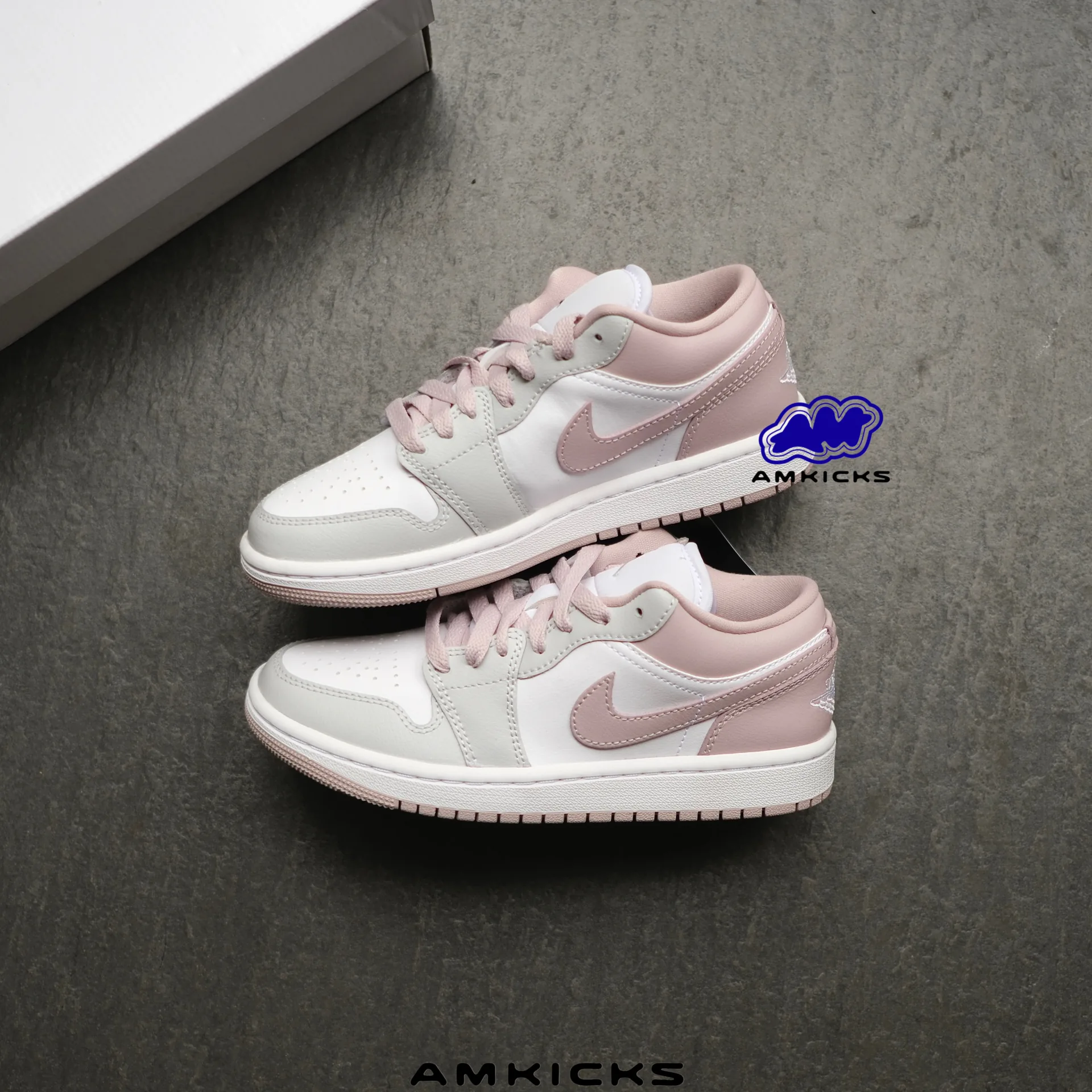Jordan 1 Low "Particle Rose”