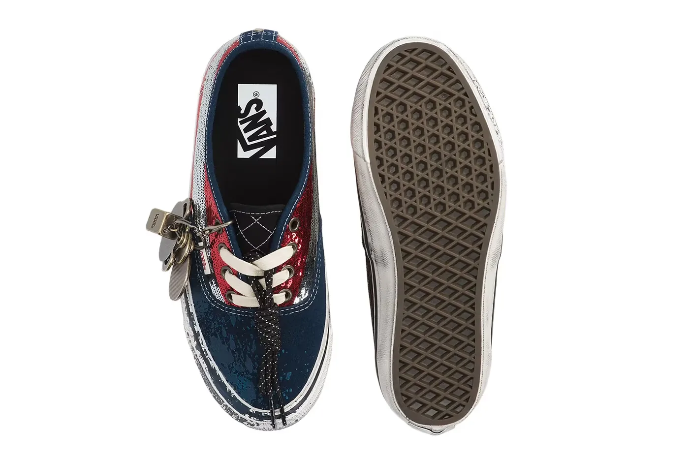 Vans Premium Authentic "La Habana Red Navy"