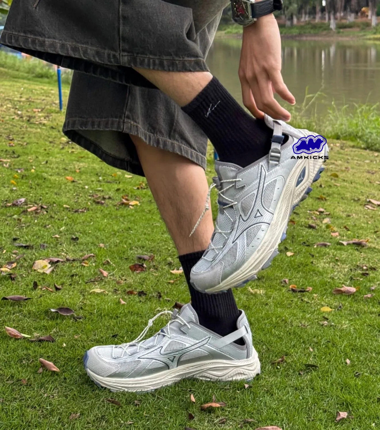 Mizuno Racer Trail SE V2 "Silver"