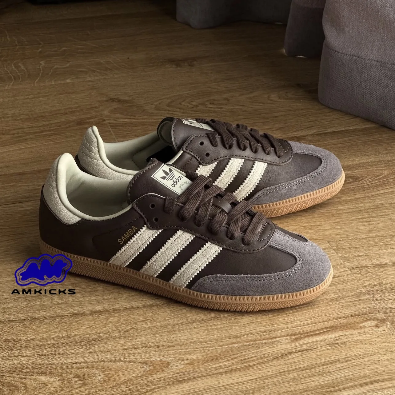 adidas Samba OG "Brown Putty Grey"