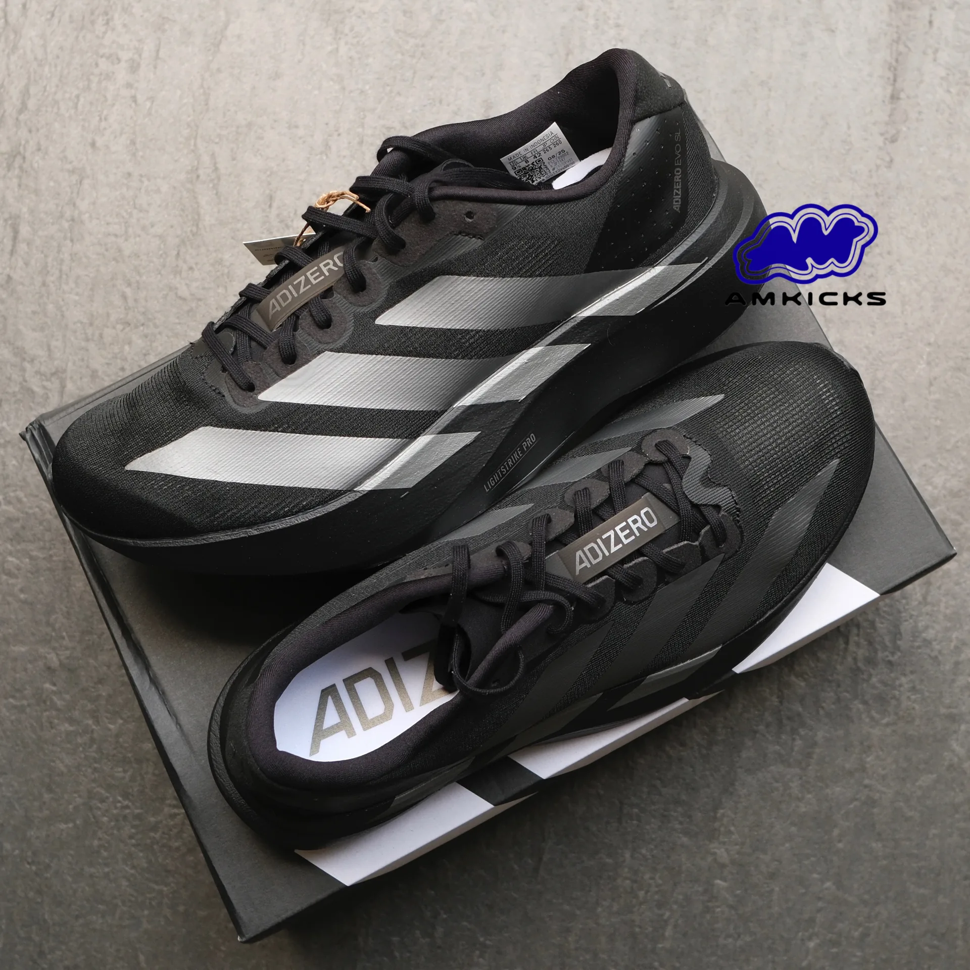 adidas Adizero Evo SL "Black Iron Metallic"
