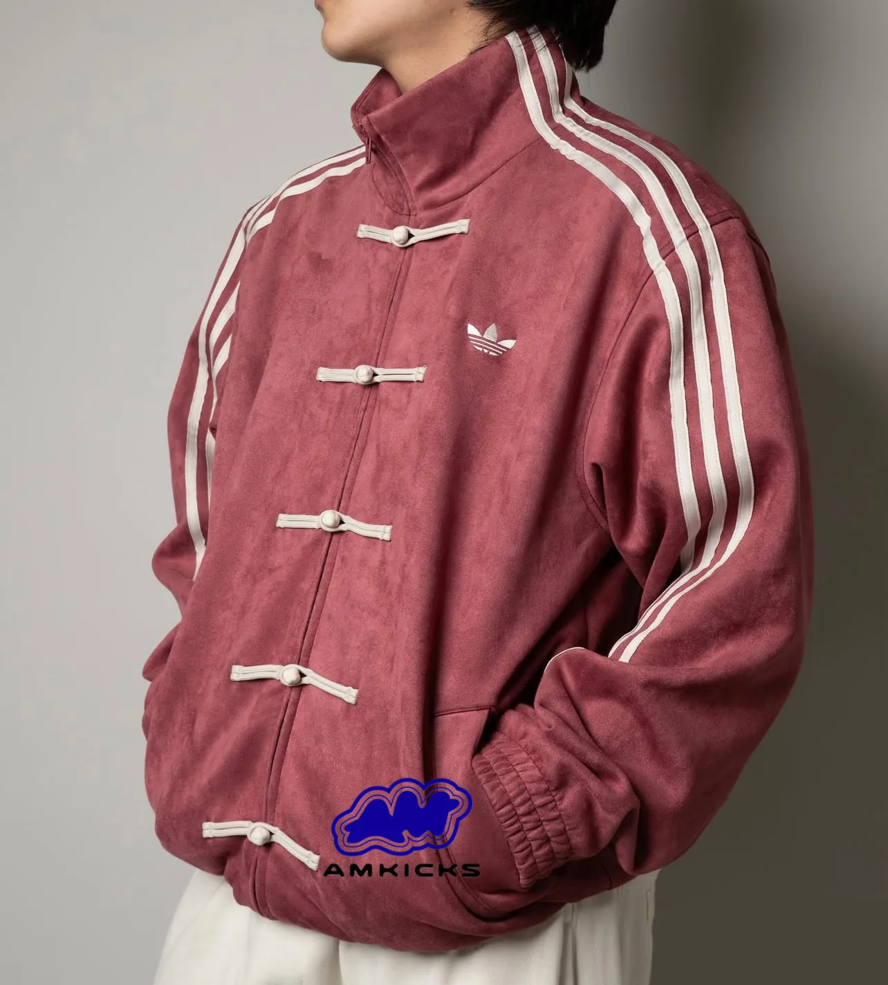 CTT Chinese Track Top 3.1 Gender Neutral Jacket "Collegiate Burgundy" - KR0294-US