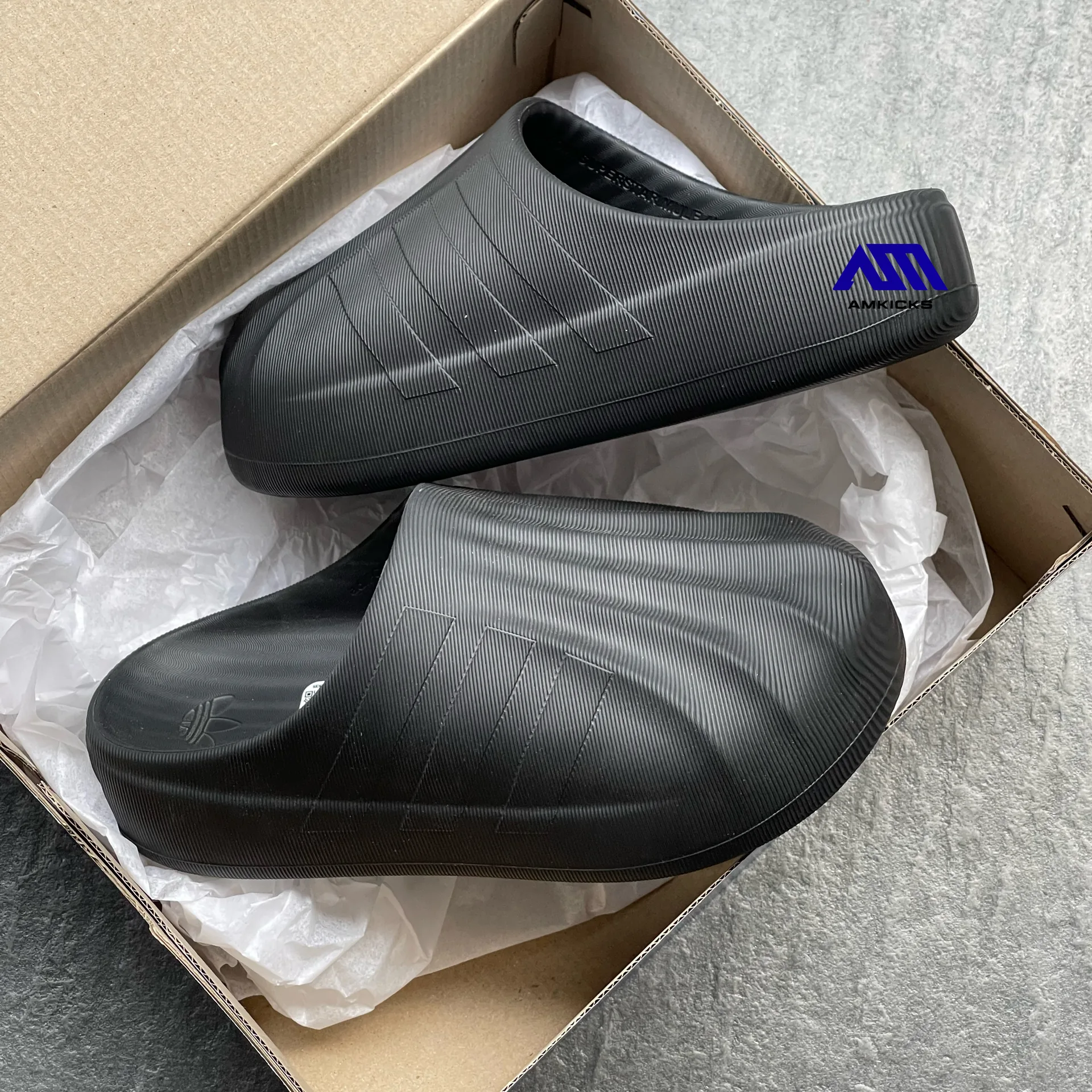 Adidas adiFOM Superstar Mule "Black"