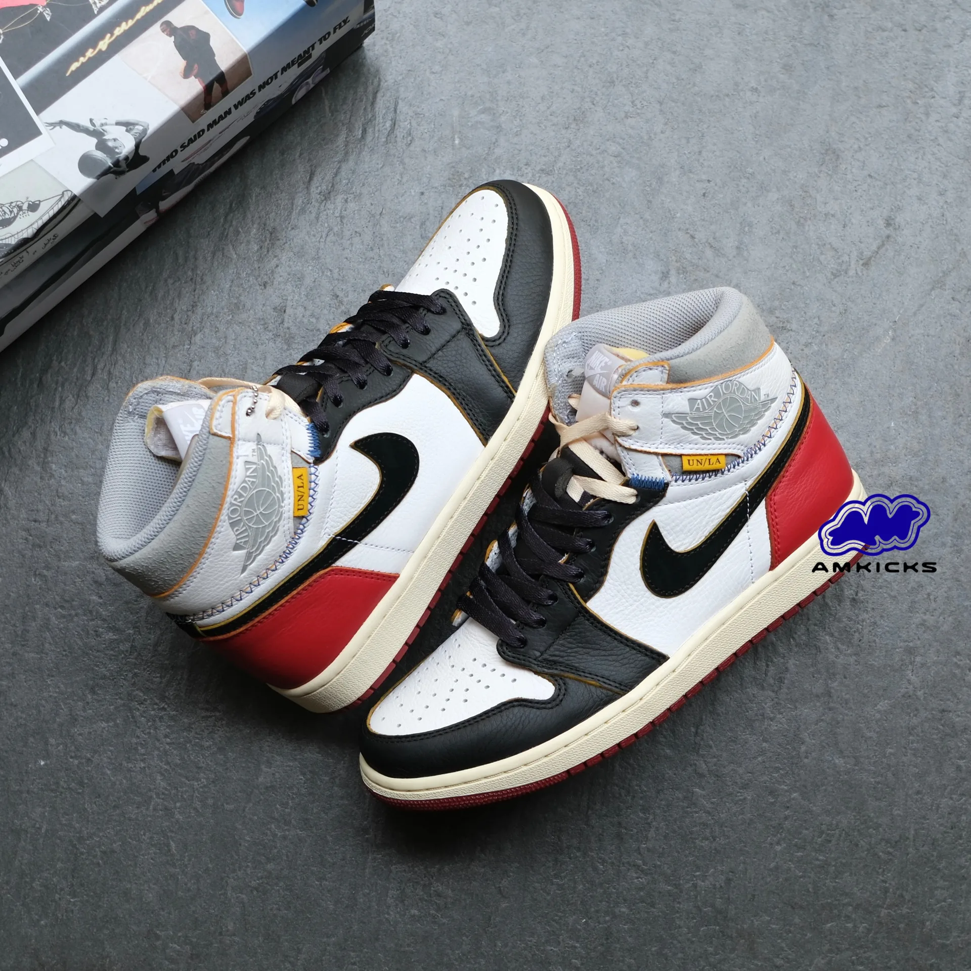Jordan 1 Retro High Union Los Angeles "Black Toe"