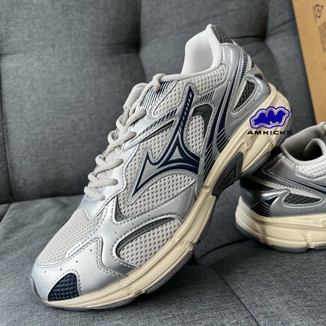 Mizuno-Cyclone Speed 2k "Silver Fantasy Blue"