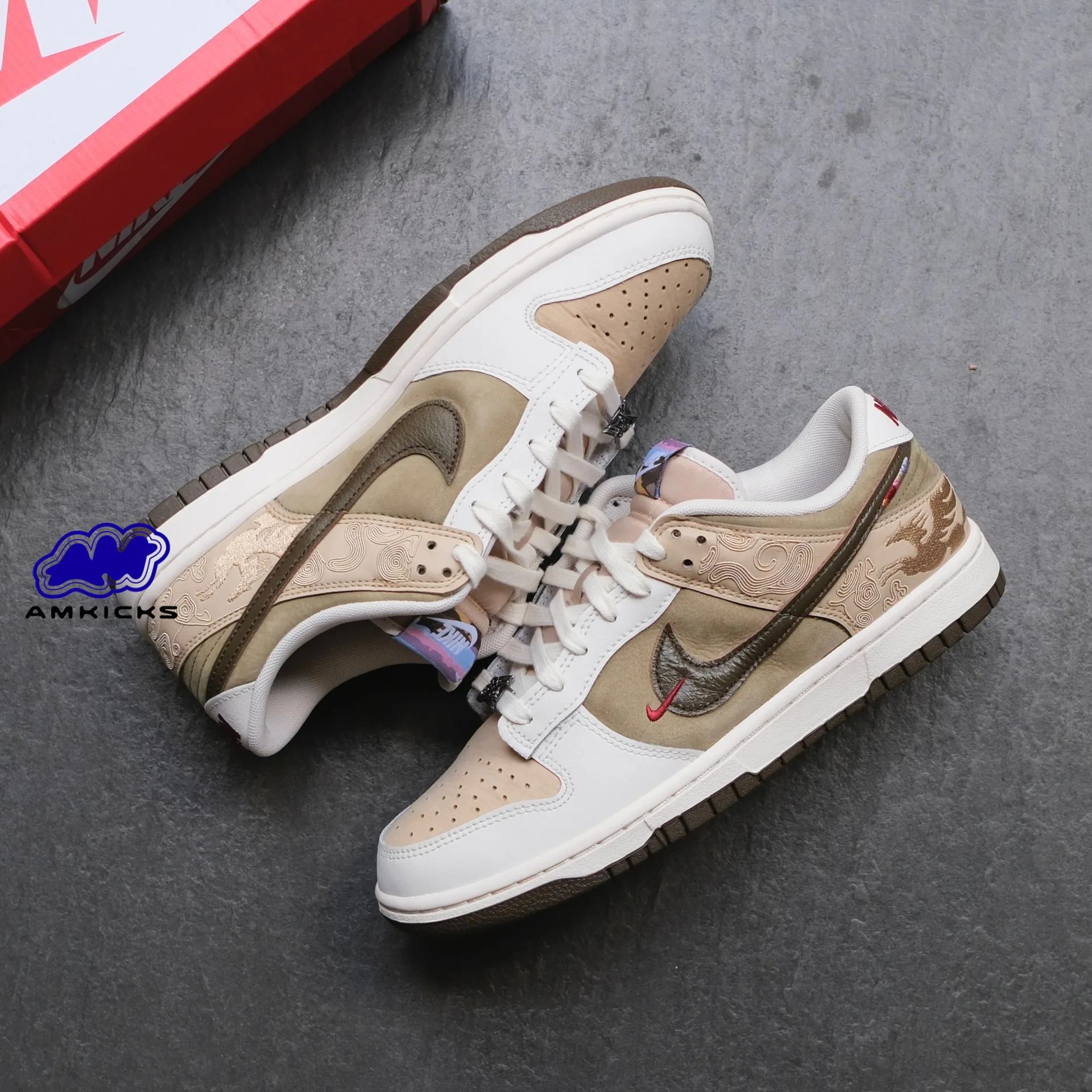 Nike Dunk Low "Pegasus Pack Linen Phantom"