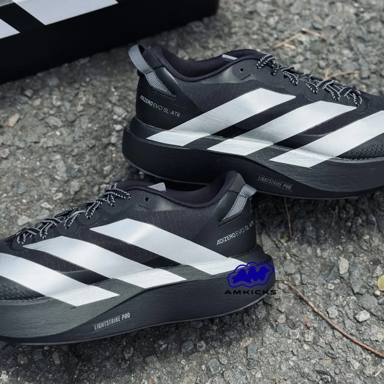 adidas Adizero Evo SL ATR "Black Metallic Silver"