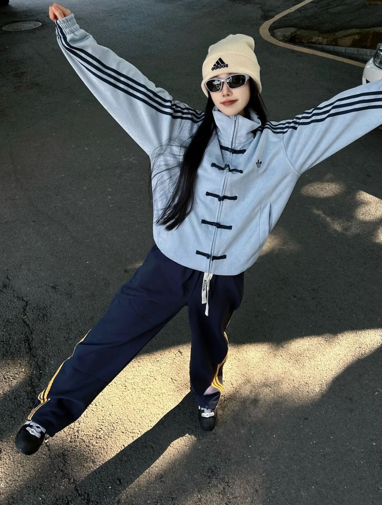 CTT Chinese Track Top 3.1 Gender Neutral Jacket "Ash Grey" - KT3846-US