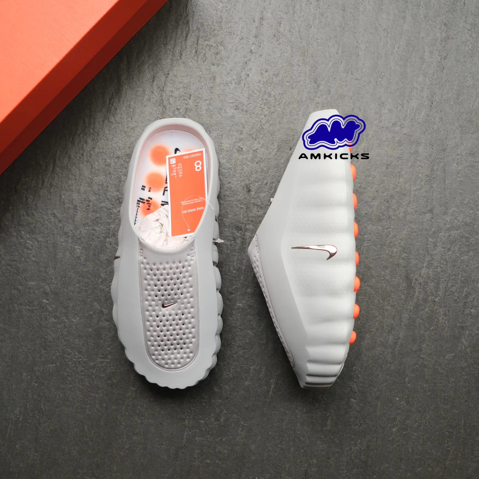 Mind 001 Slide "Light Smoke Grey"